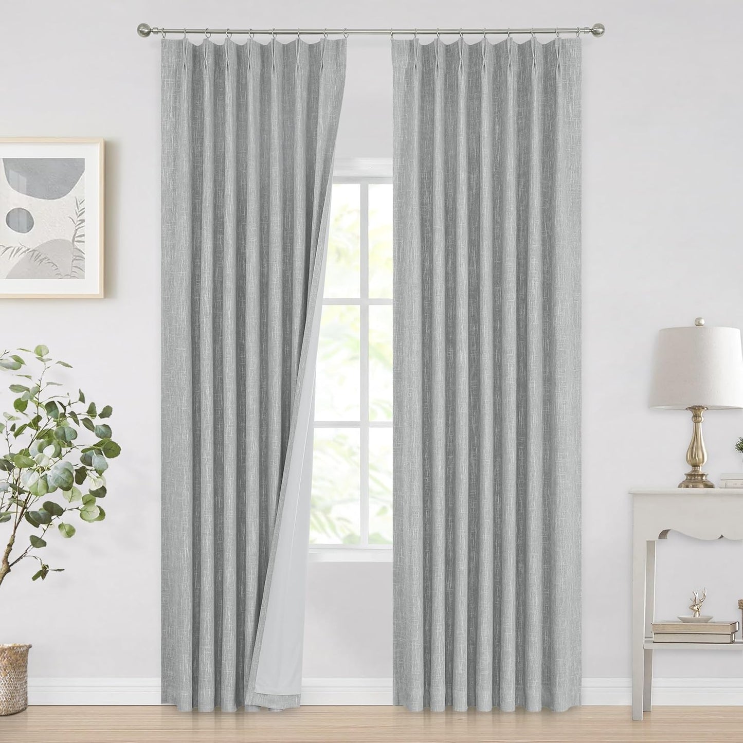 Vision Home Blackout Curtains 40x84" 2 Panels