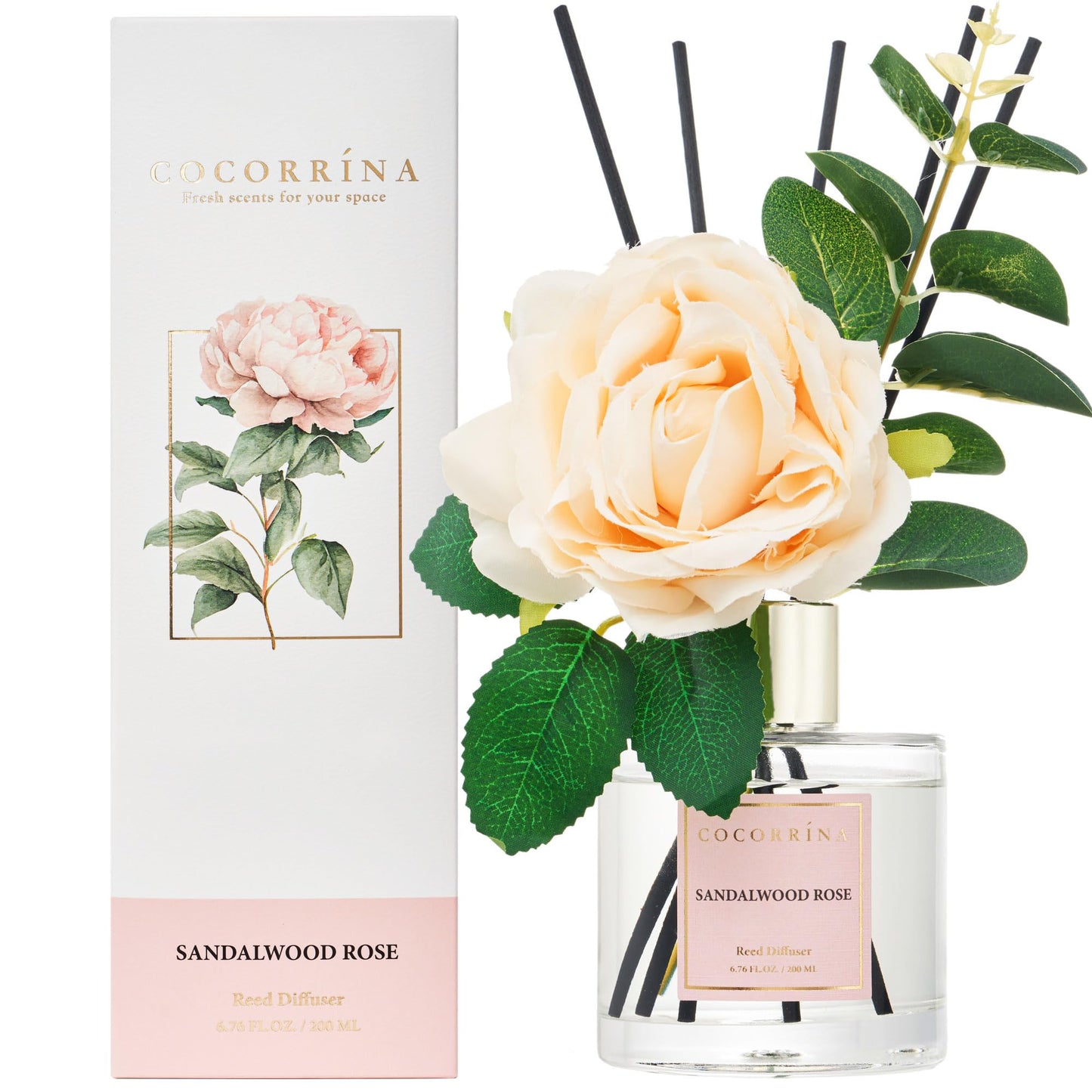 Cocorrína Clean Linen Reed Diffuser 6.7oz