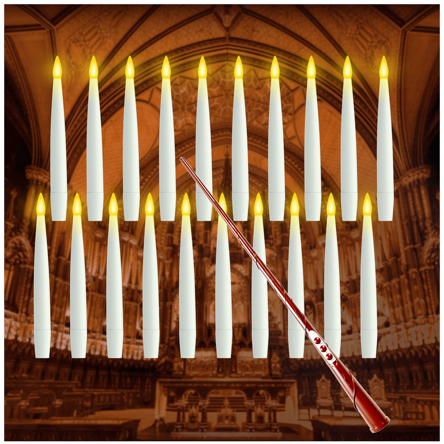 Halloween Decorations, 20 PCs Floating Candles
