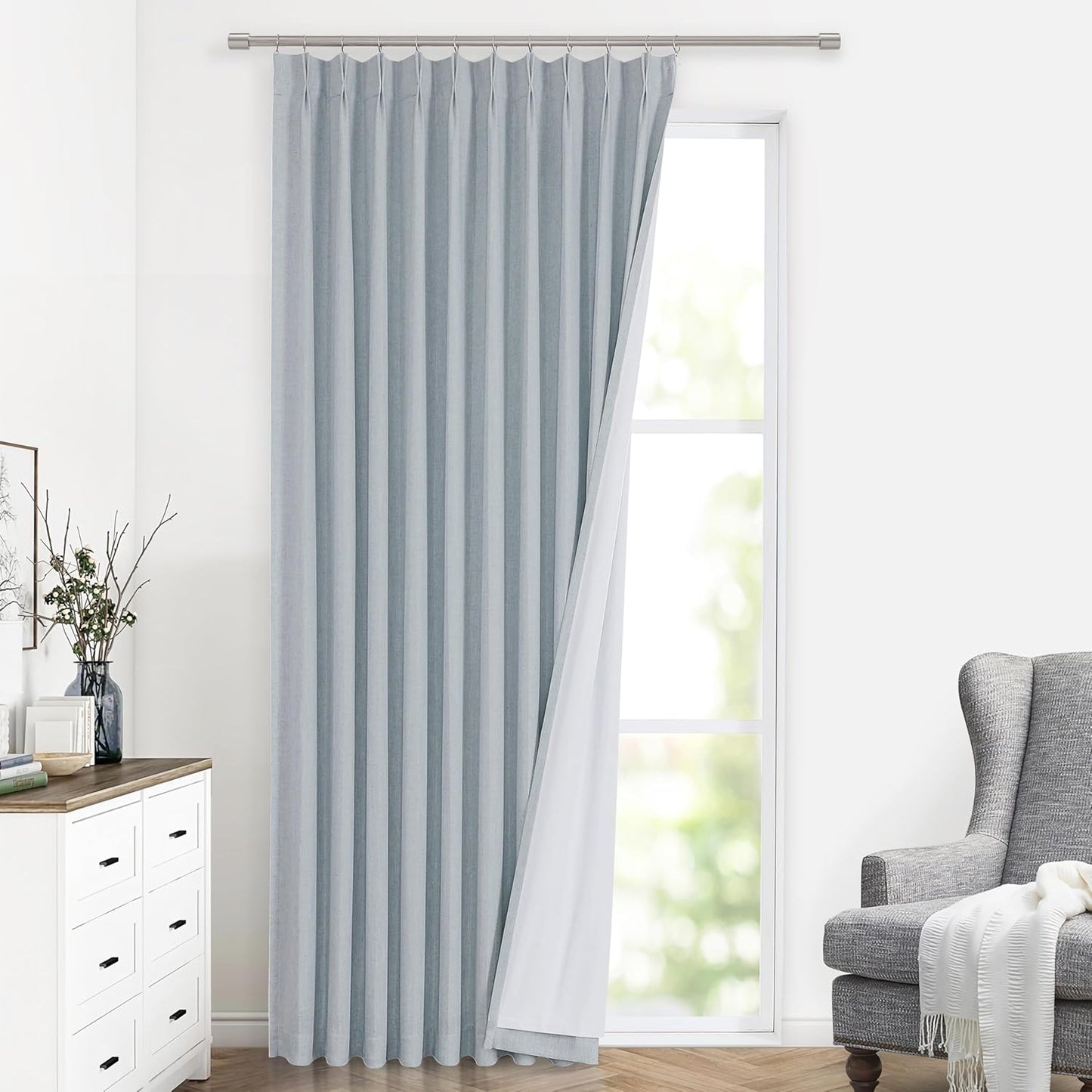 Vision Home Blackout Curtains 40x84" 2 Panels