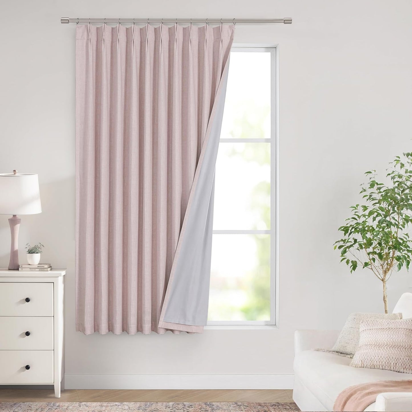 Vision Home Blackout Curtains 40x84" 2 Panels