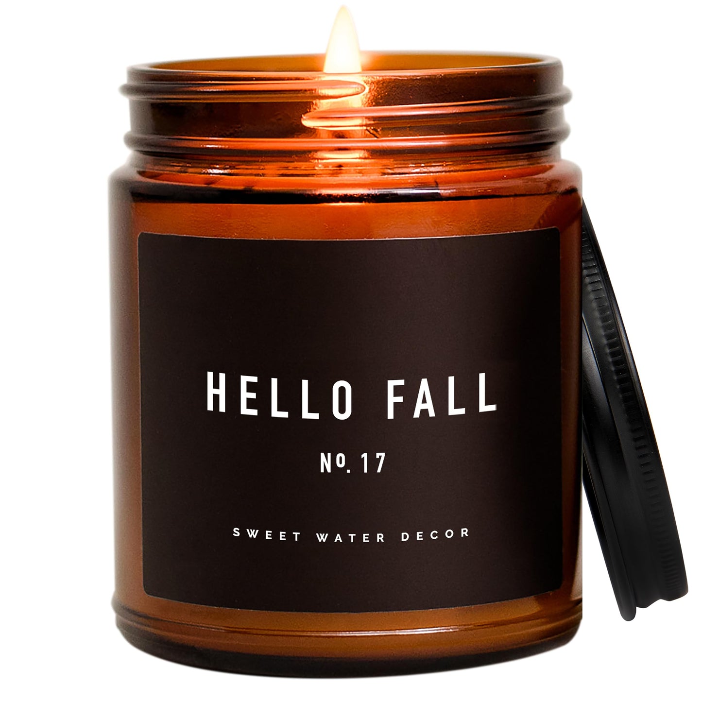 Sweet Water Decor Hello Fall Soy Candle, 9oz