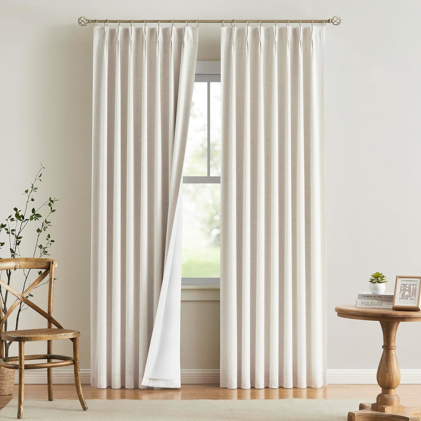Vision Home Blackout Curtains 40x84" 2 Panels