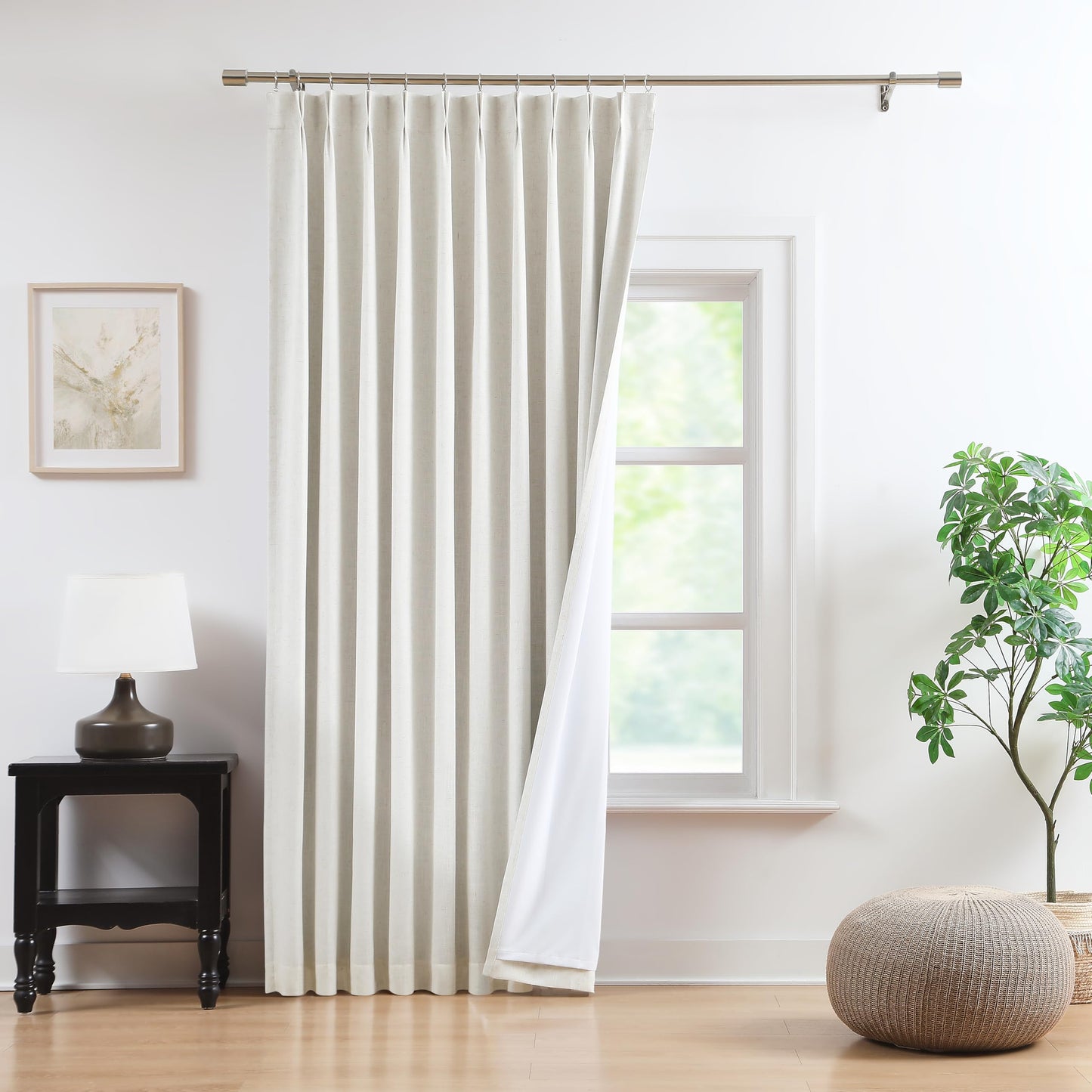 WEST LAKE Blackout Curtains 40x90" Blue, 2 Panels