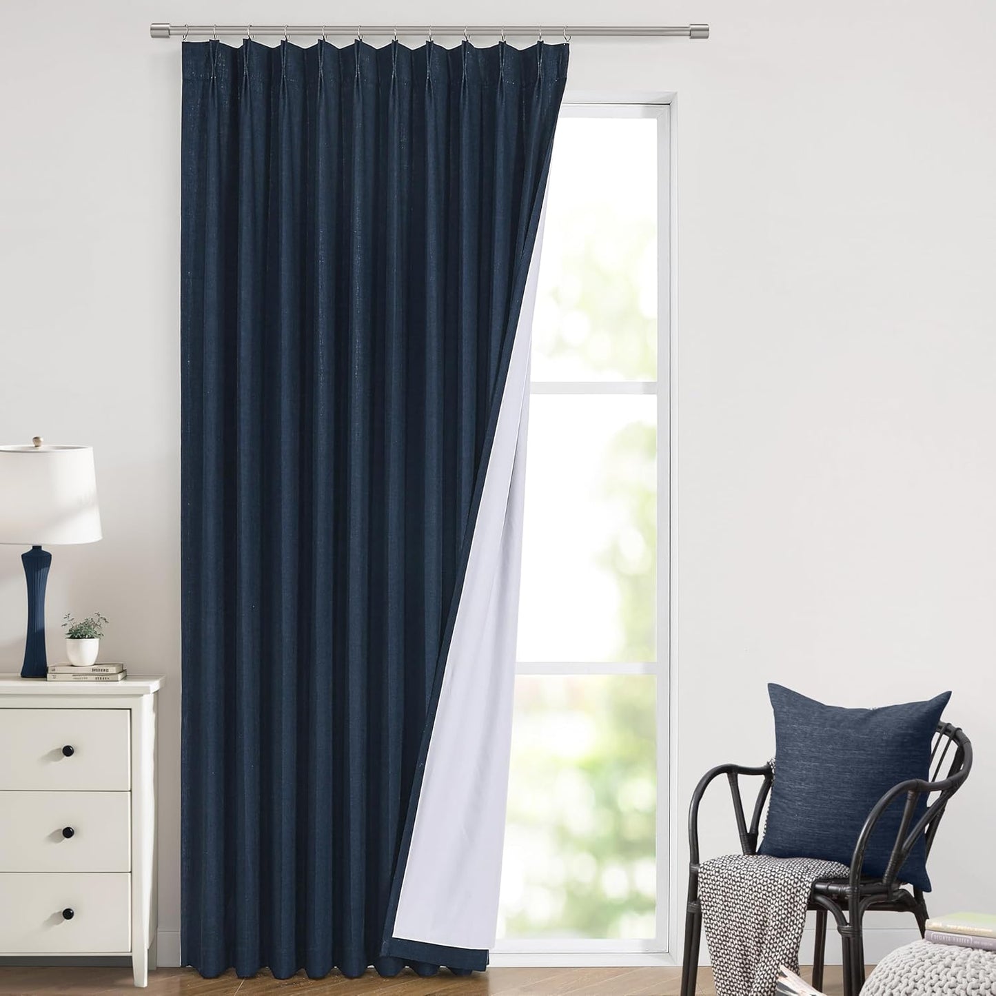 Vision Home Blackout Curtains 40x84" 2 Panels