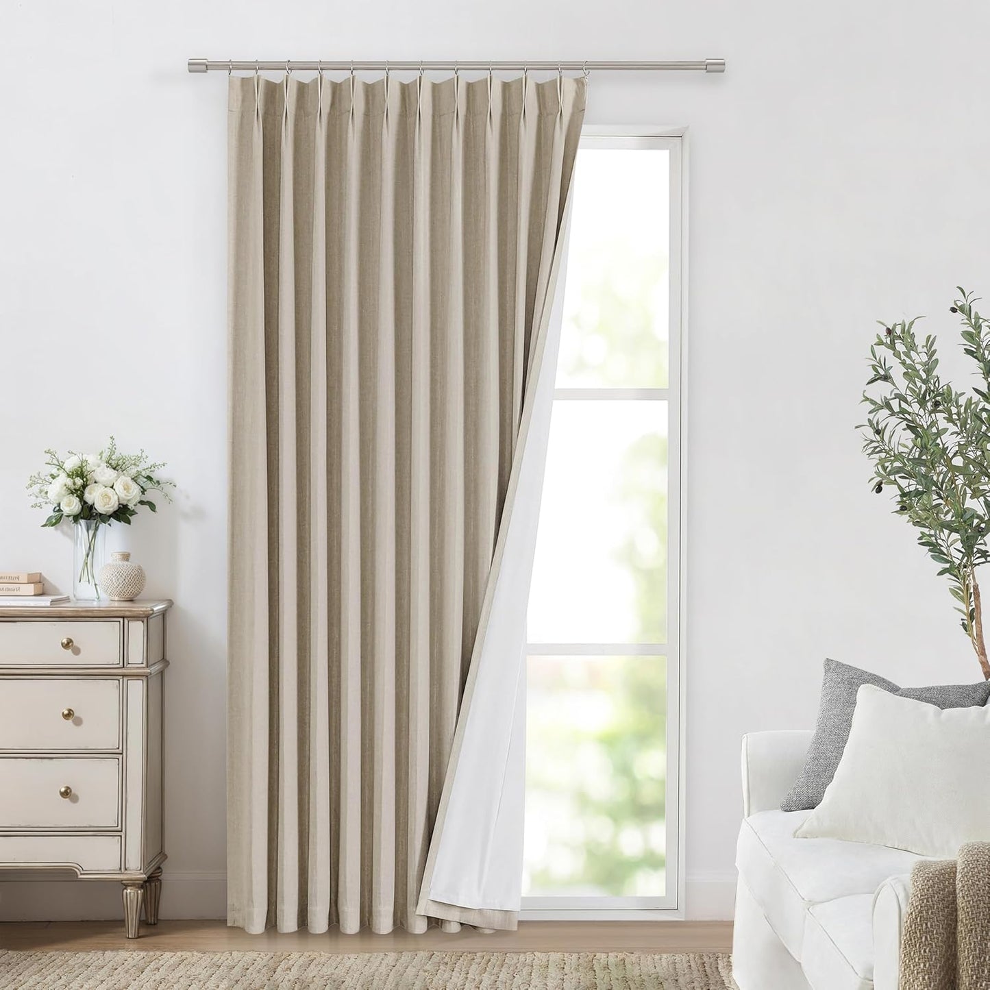 Vision Home Blackout Curtains 40x84" 2 Panels
