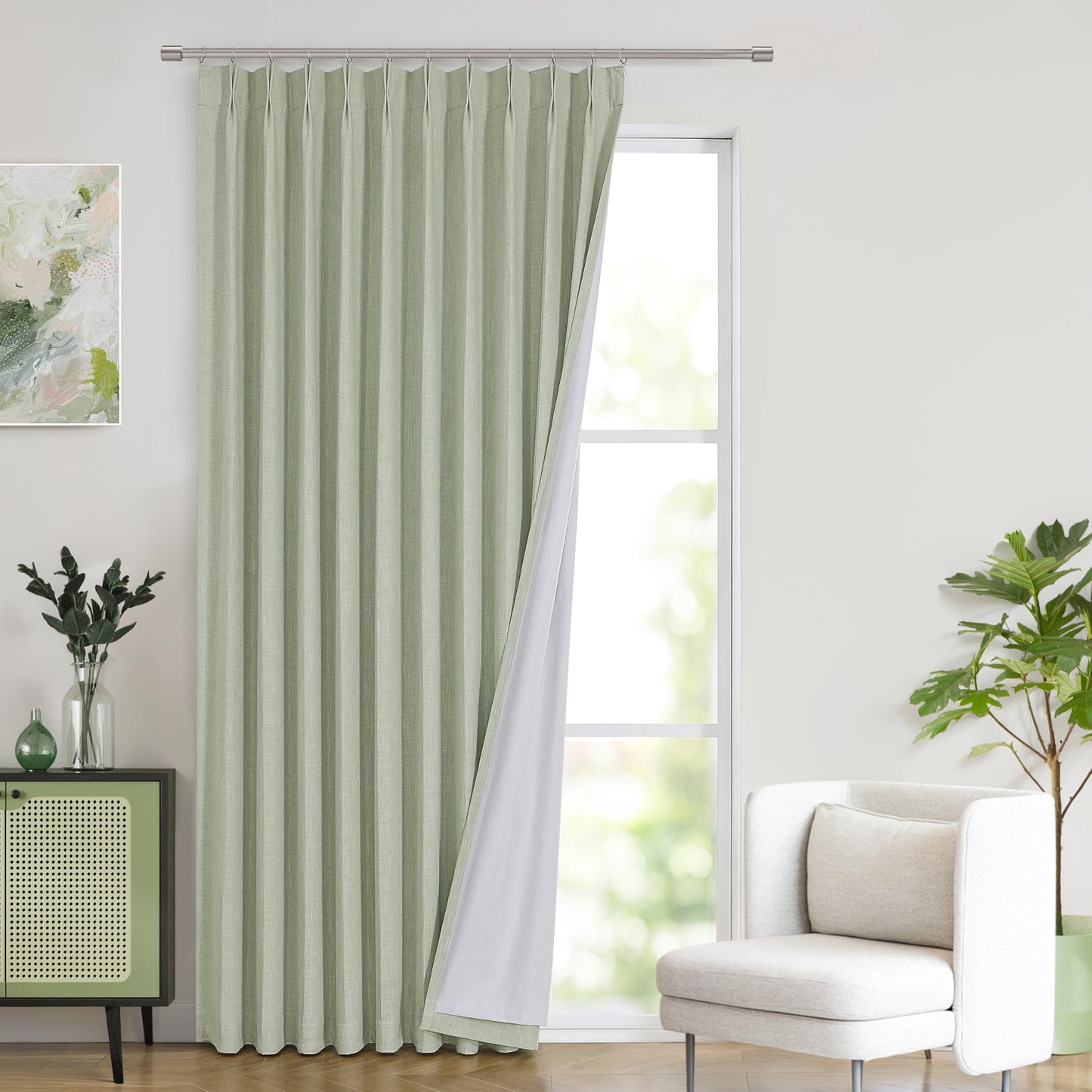 WEST LAKE Blackout Curtains 40x90" Blue, 2 Panels