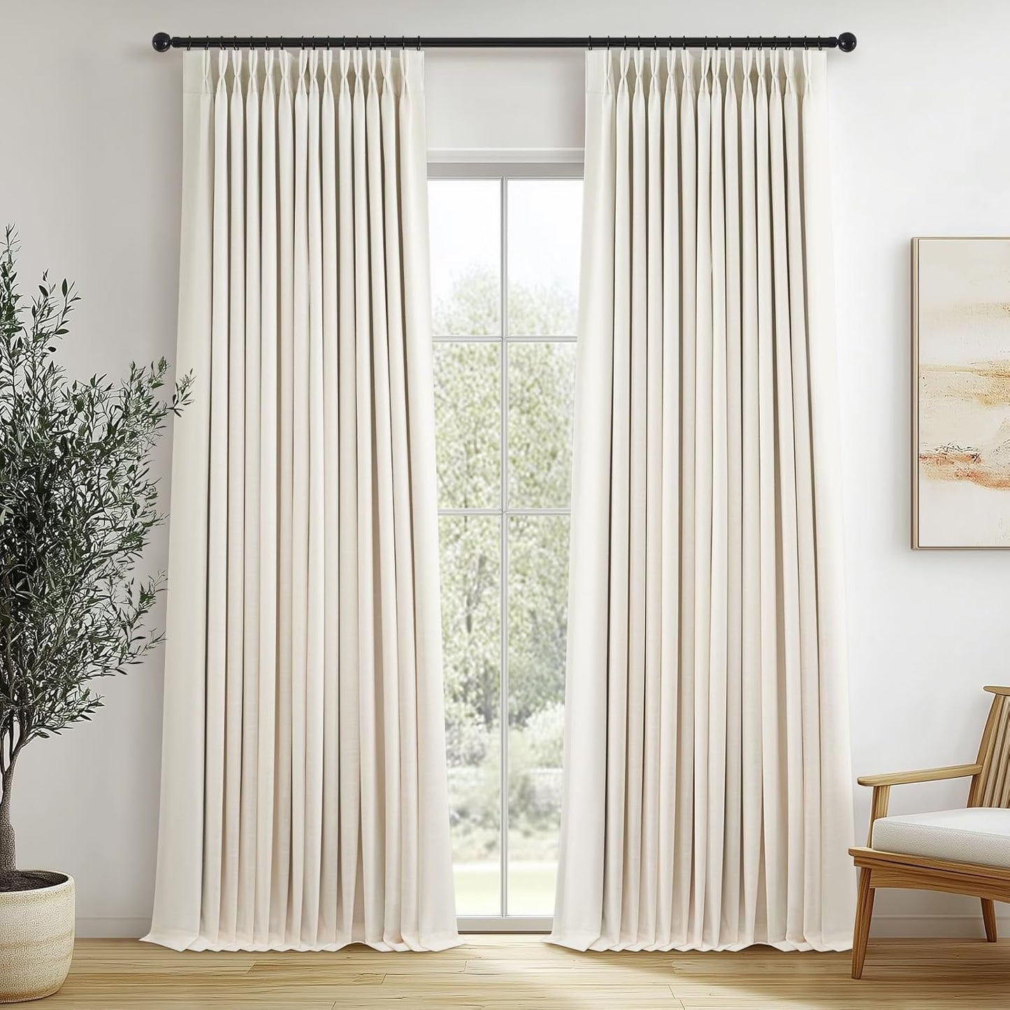 Topfinel Blackout Curtain 72x108, 1 Panel