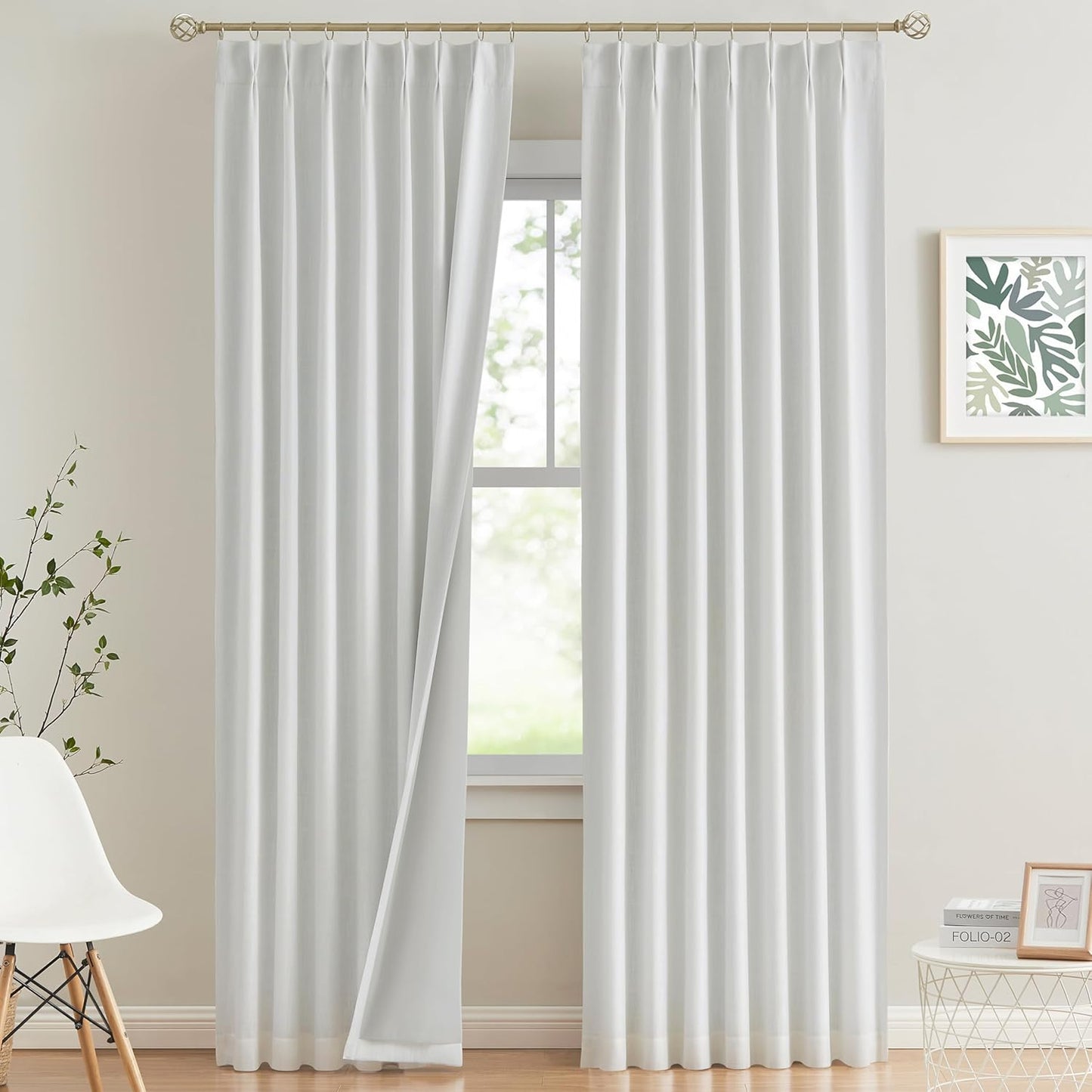 Vision Home Blackout Curtains 40x84" 2 Panels