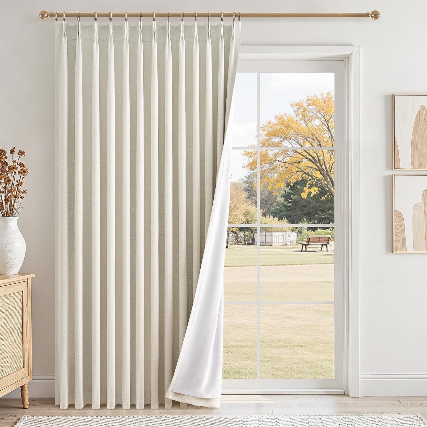 Topfinel Blackout Curtain 72x108, 1 Panel