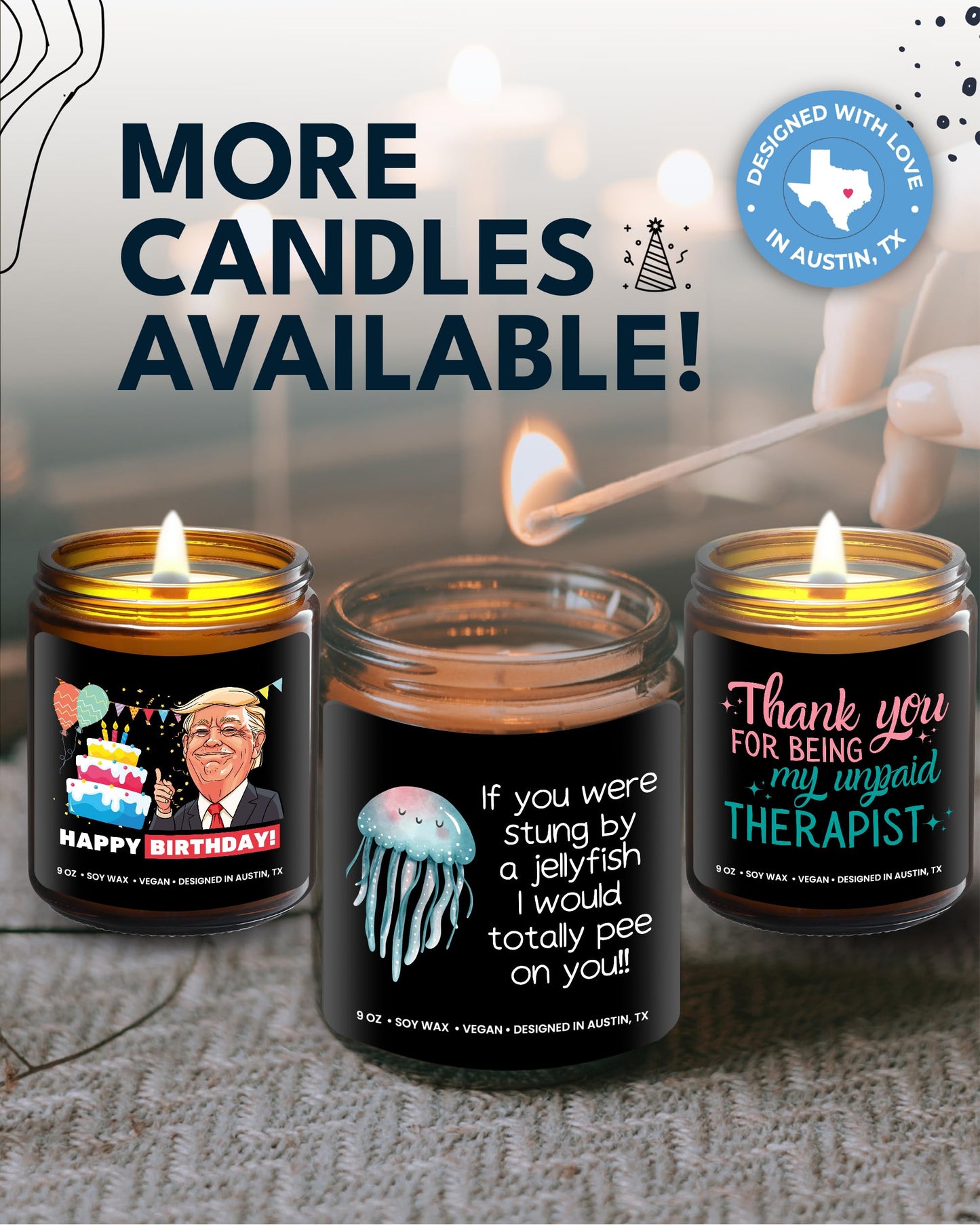 Funny Happy Birthday Candle
