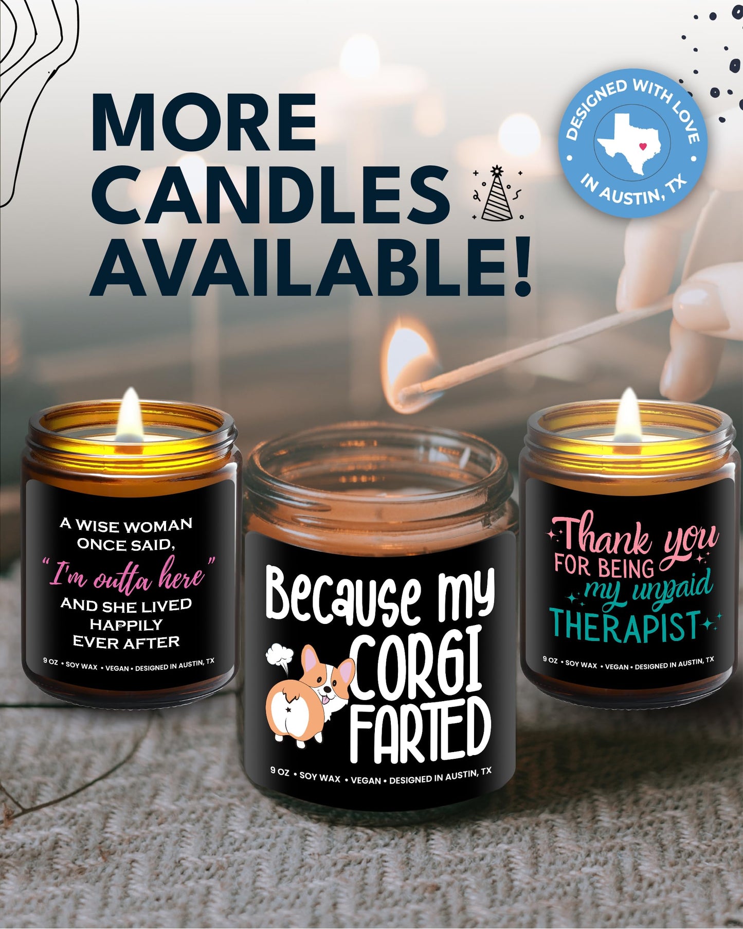 Funny Happy Birthday Candle