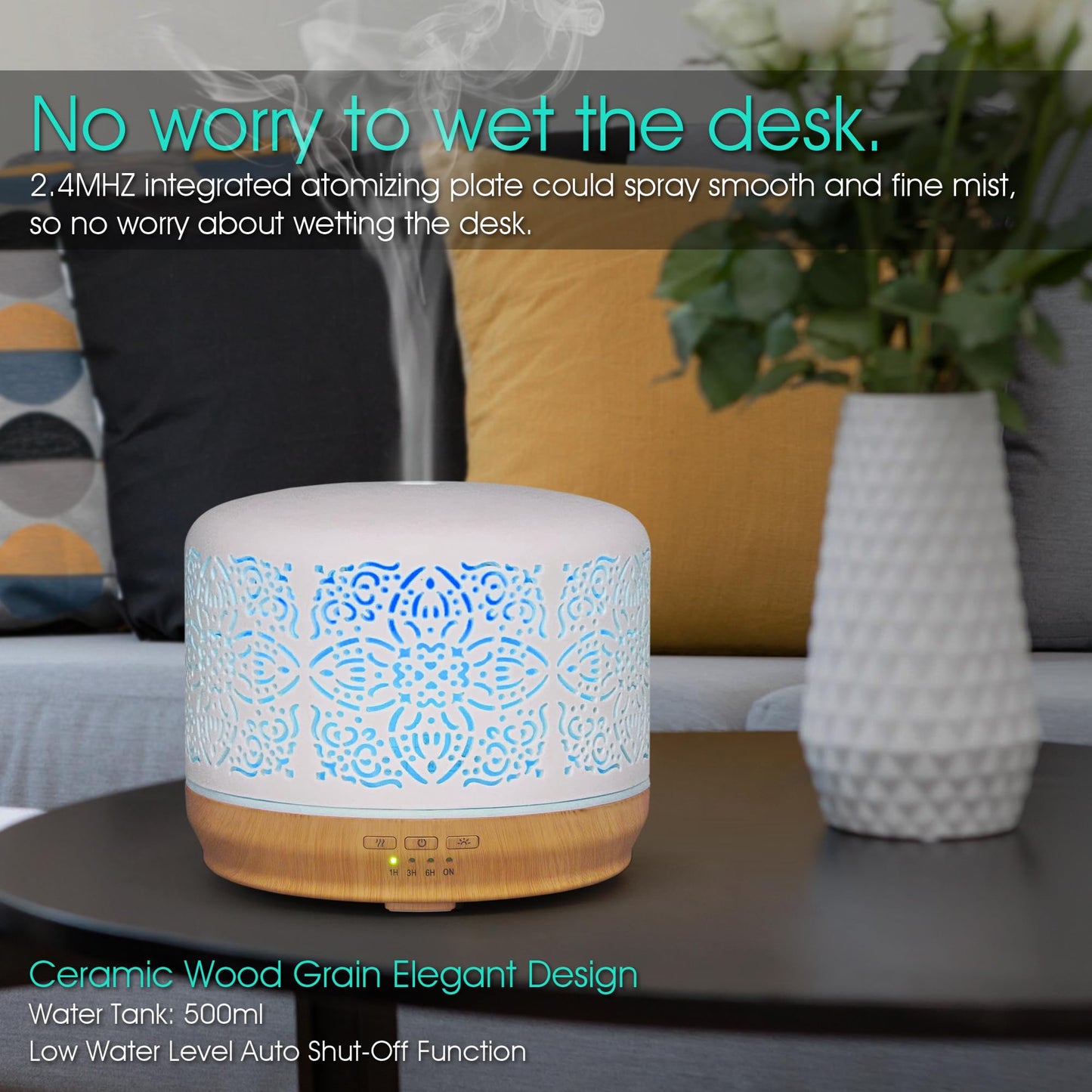 Earnest Living Ceramic Oil Diffuser 100ml