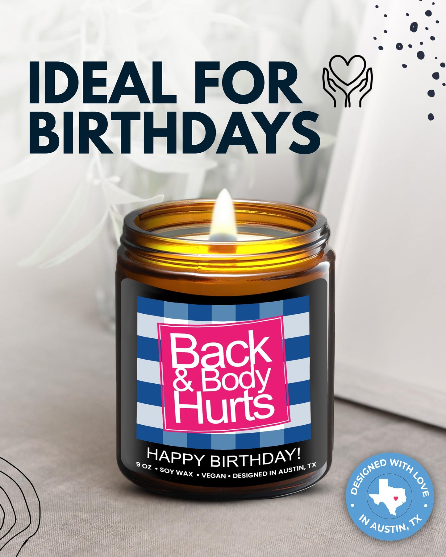 Funny Happy Birthday Candle