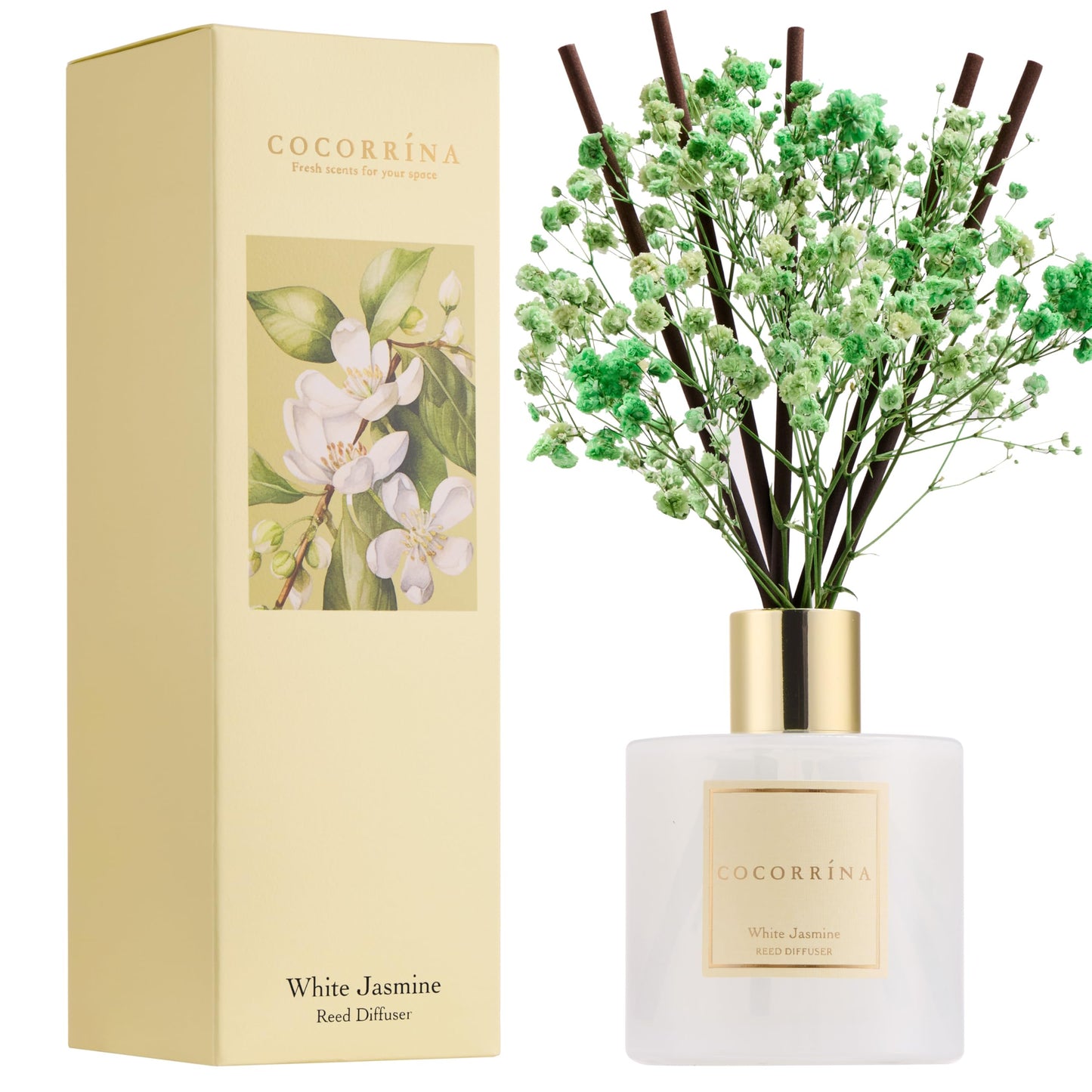 Cocorrína Clean Linen Reed Diffuser 6.7oz