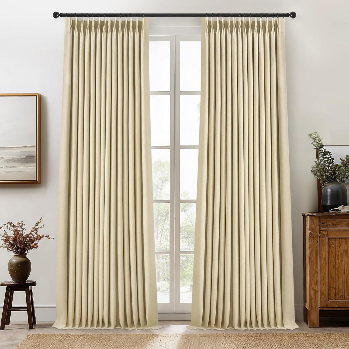 Topfinel Blackout Curtain 72x108, 1 Panel