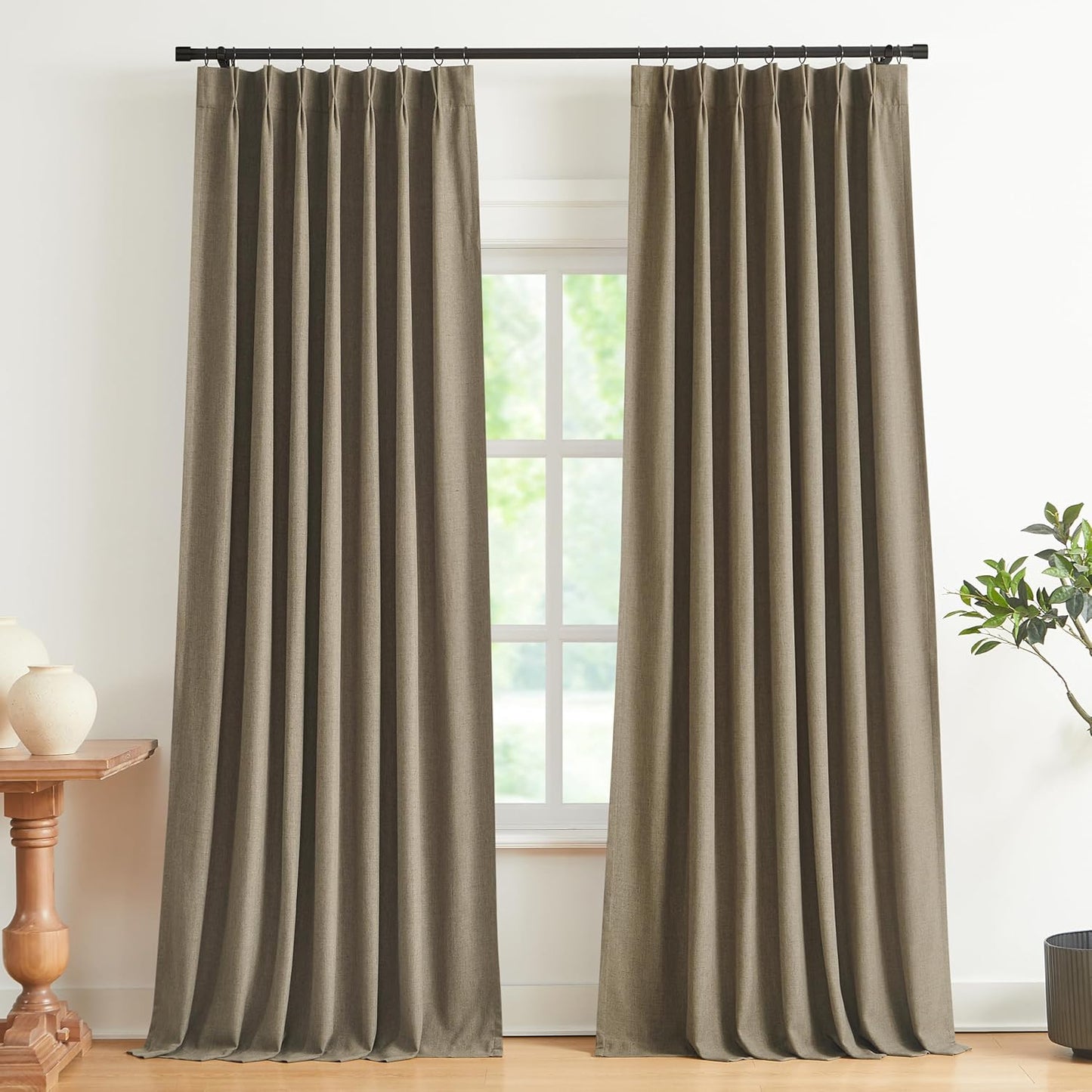 Vision Home Blackout Curtains 40x84" 2 Panels