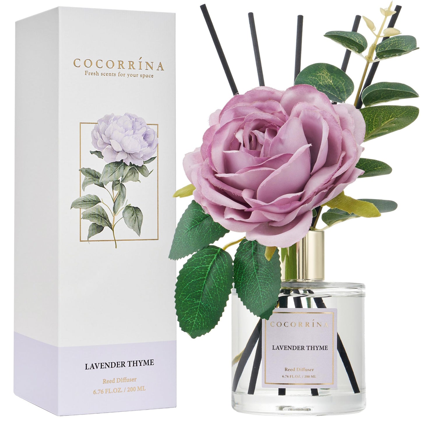 Cocorrína Clean Linen Reed Diffuser 6.7oz