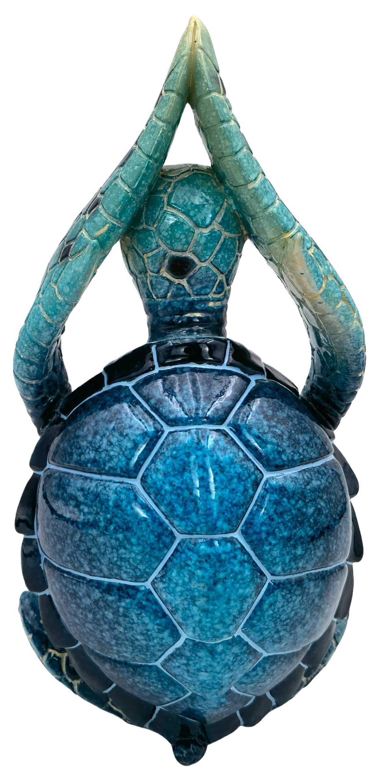 VVGIFTS Sea Turtle Yoga Statue