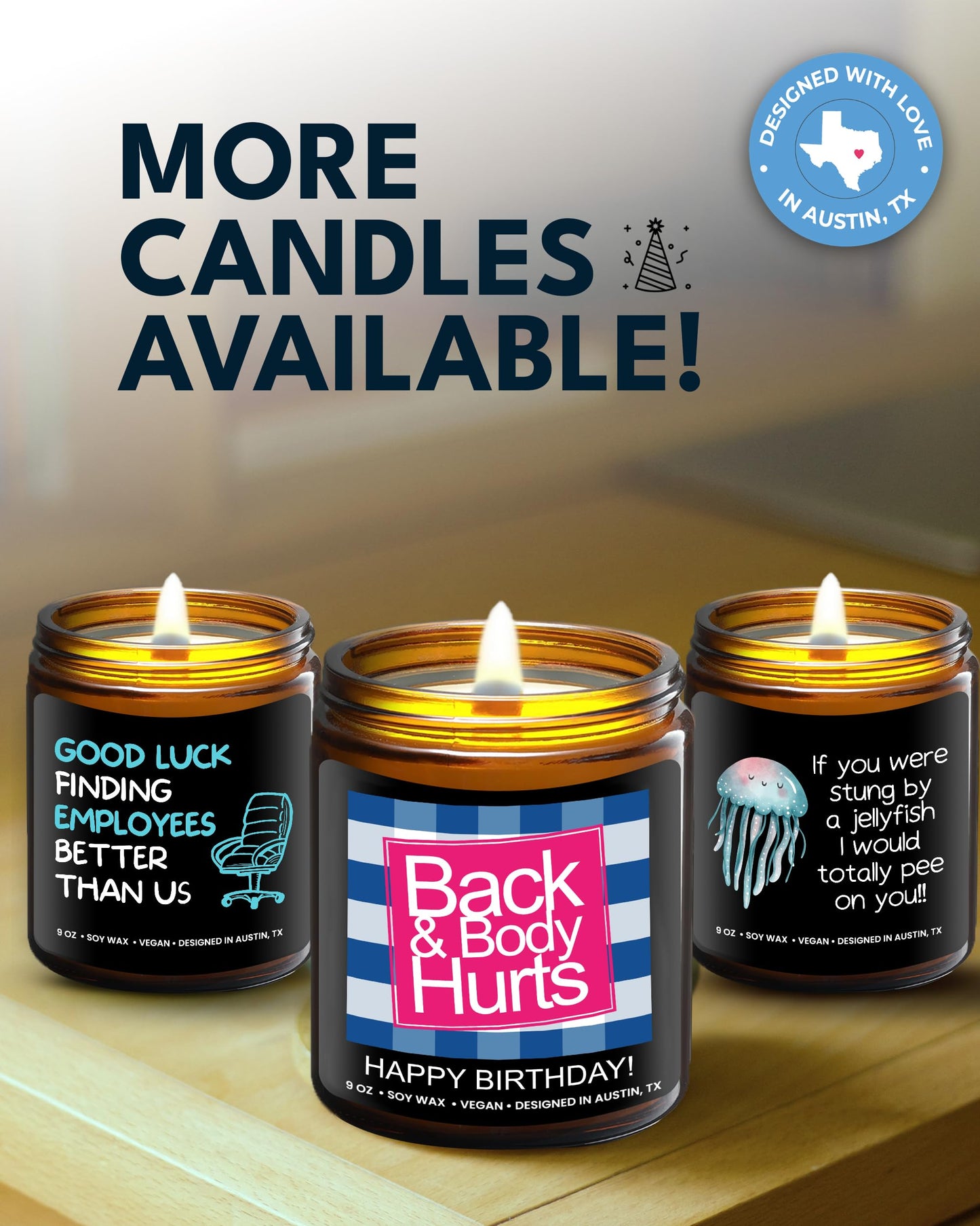 Funny Happy Birthday Candle
