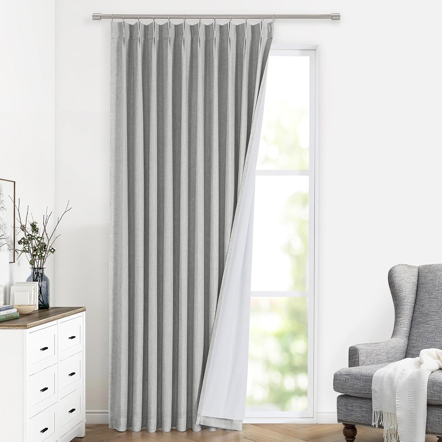 Vision Home Blackout Curtains 40x84" 2 Panels
