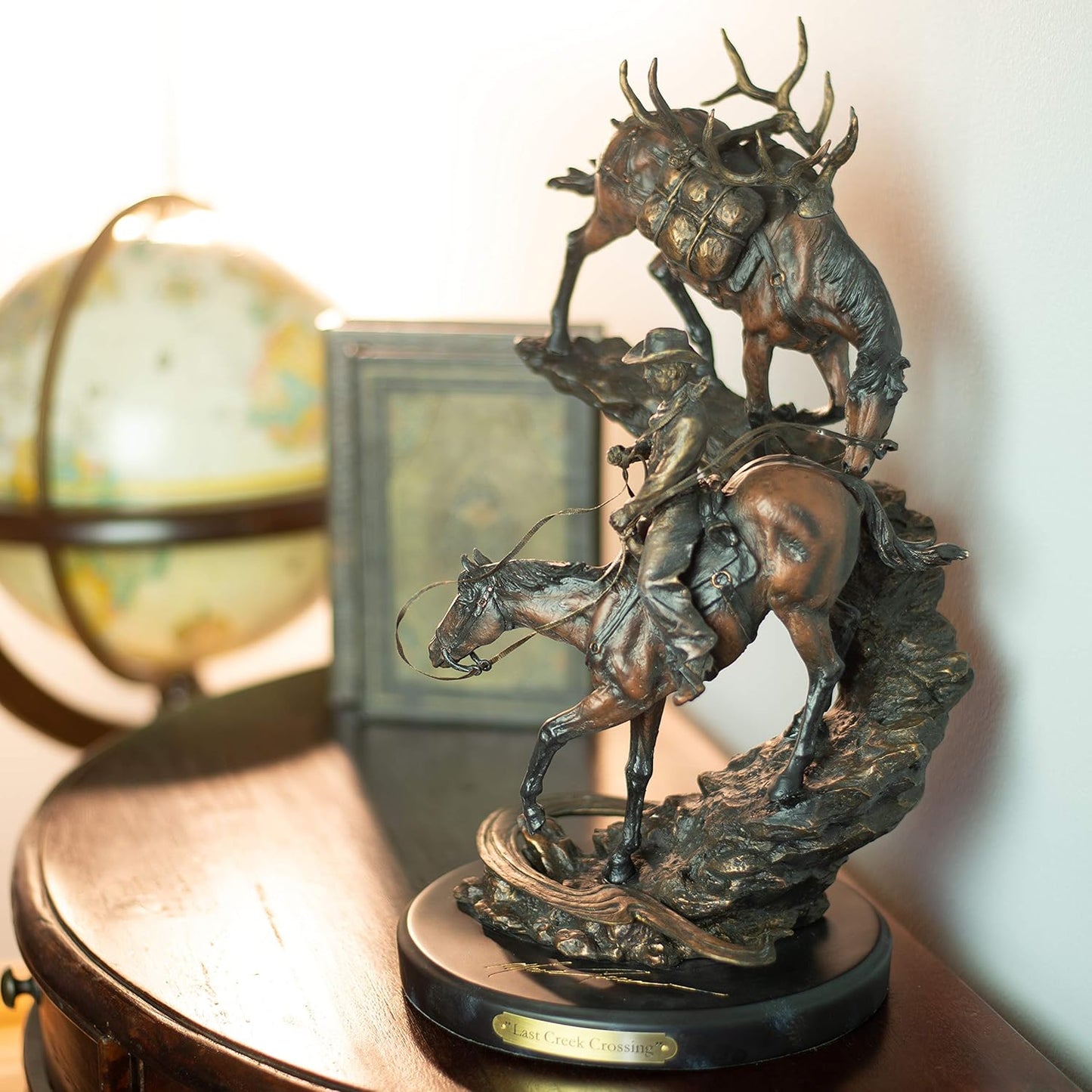 Last Creek Bronze Resin Sculpture 16x10