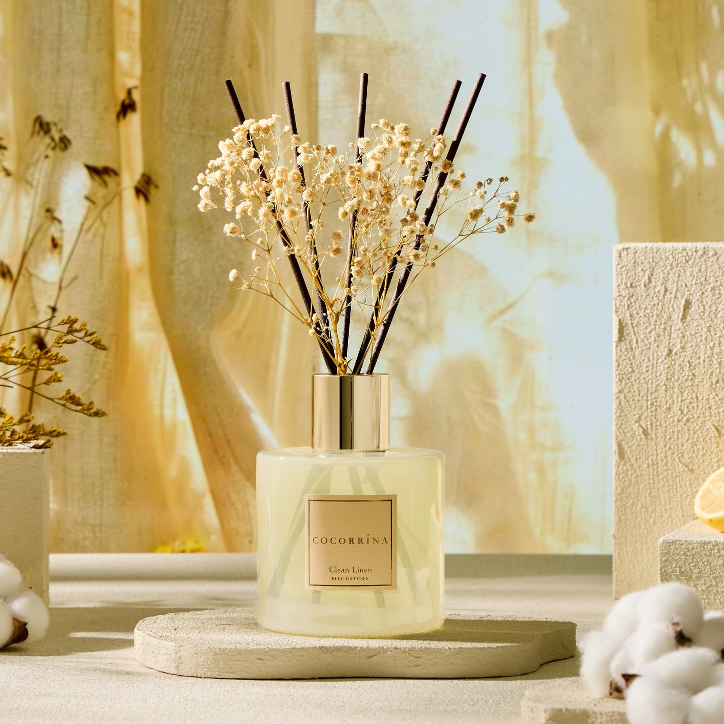Cocorrína Clean Linen Reed Diffuser 6.7oz