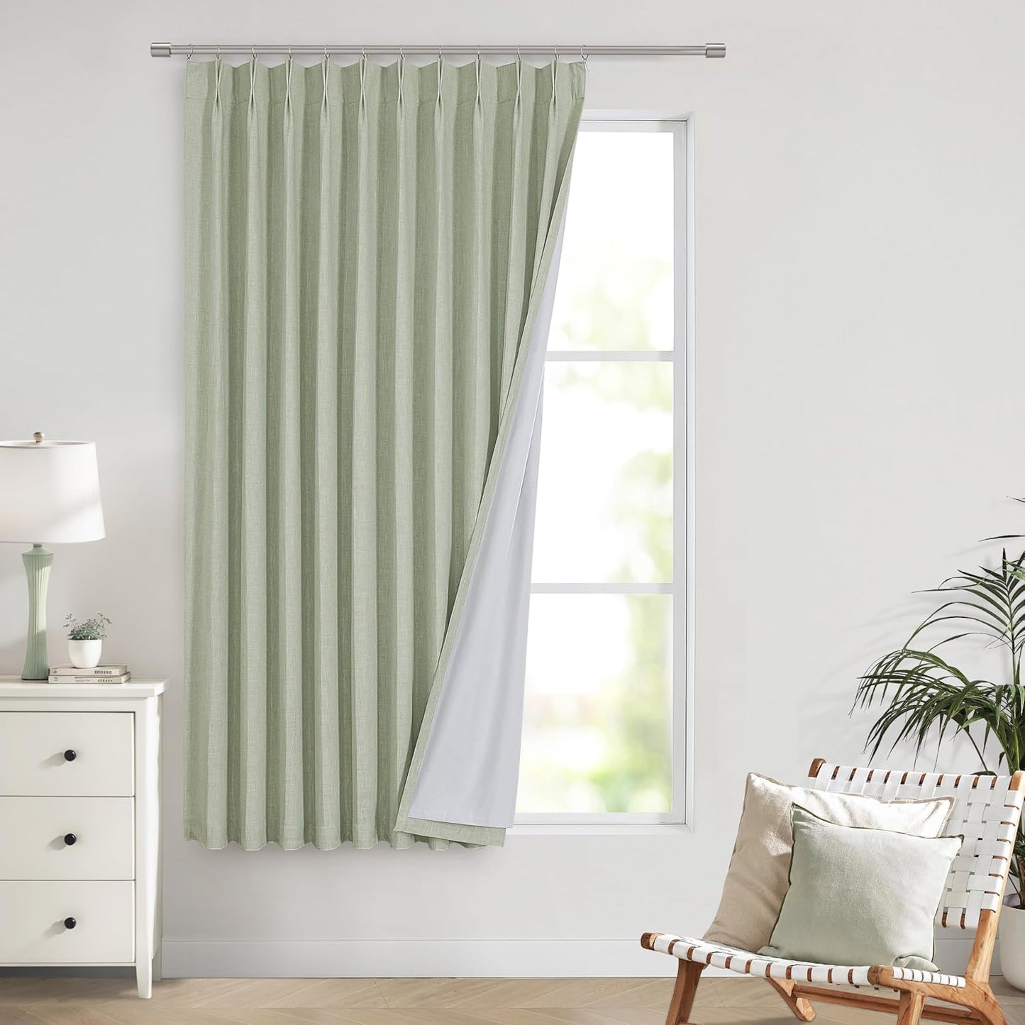 Vision Home Blackout Curtains 40x84" 2 Panels