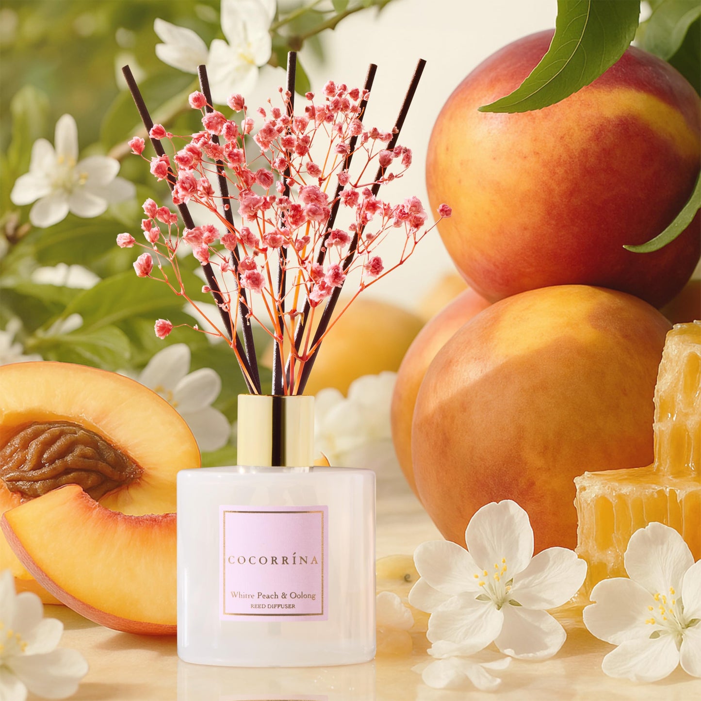Cocorrína Clean Linen Reed Diffuser 6.7oz
