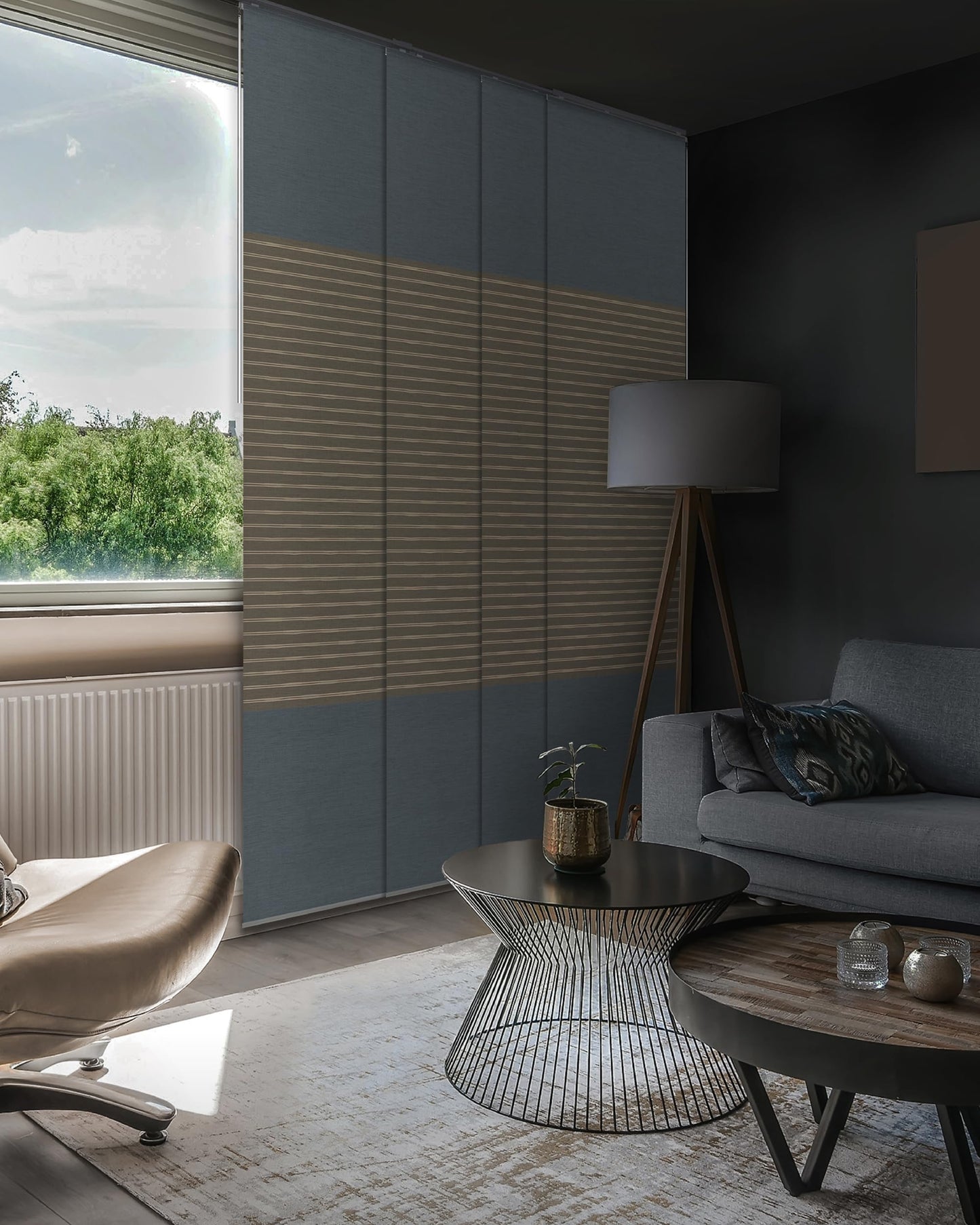 GoDear Design 99.99% Blackout Adjustable Sliding