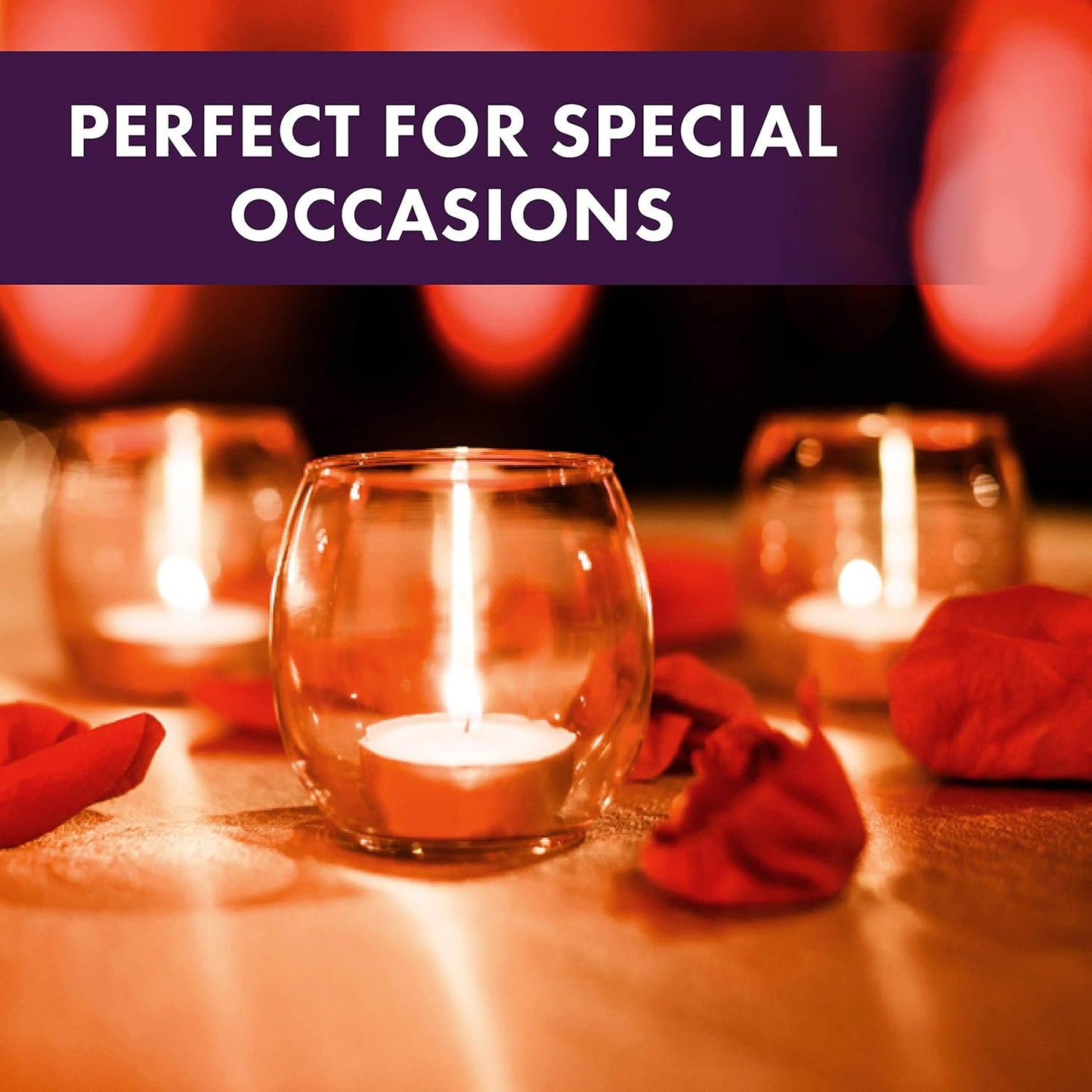 MontoPack Unscented Tea Light Candles