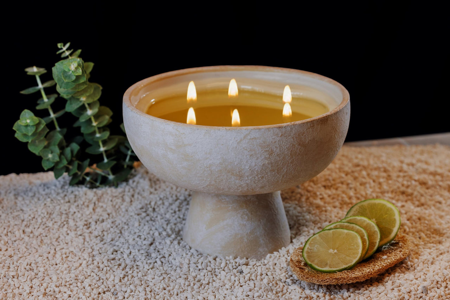 BLUEME 6-Wick Bergamot & Musk Candle