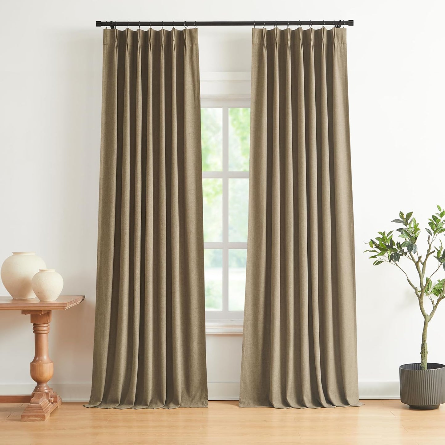 Vision Home Blackout Curtains 40x84" 2 Panels