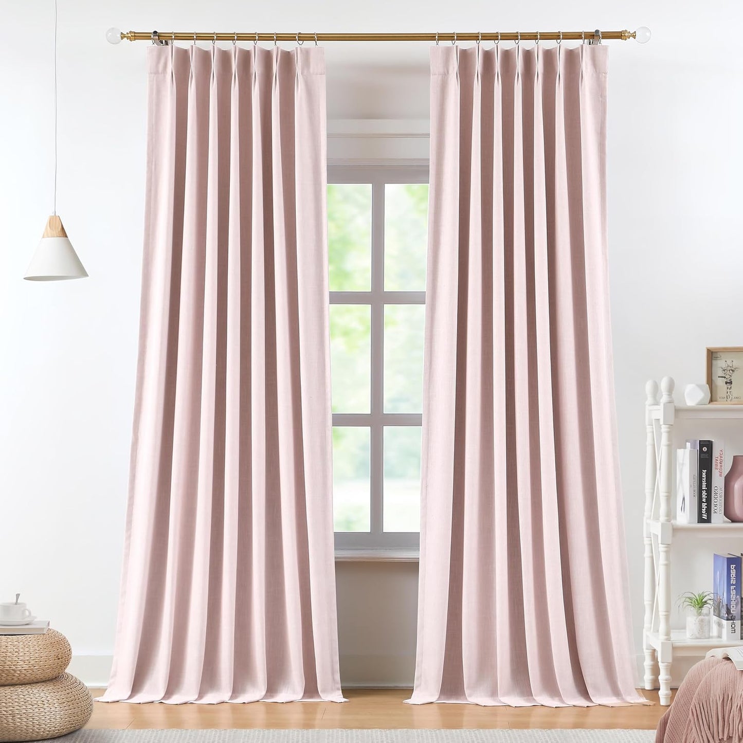 Vision Home Blackout Curtains 40x84" 2 Panels