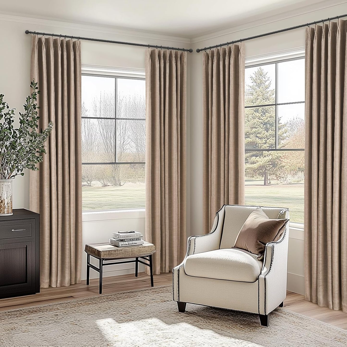 Topfinel Blackout Curtain 72x108, 1 Panel