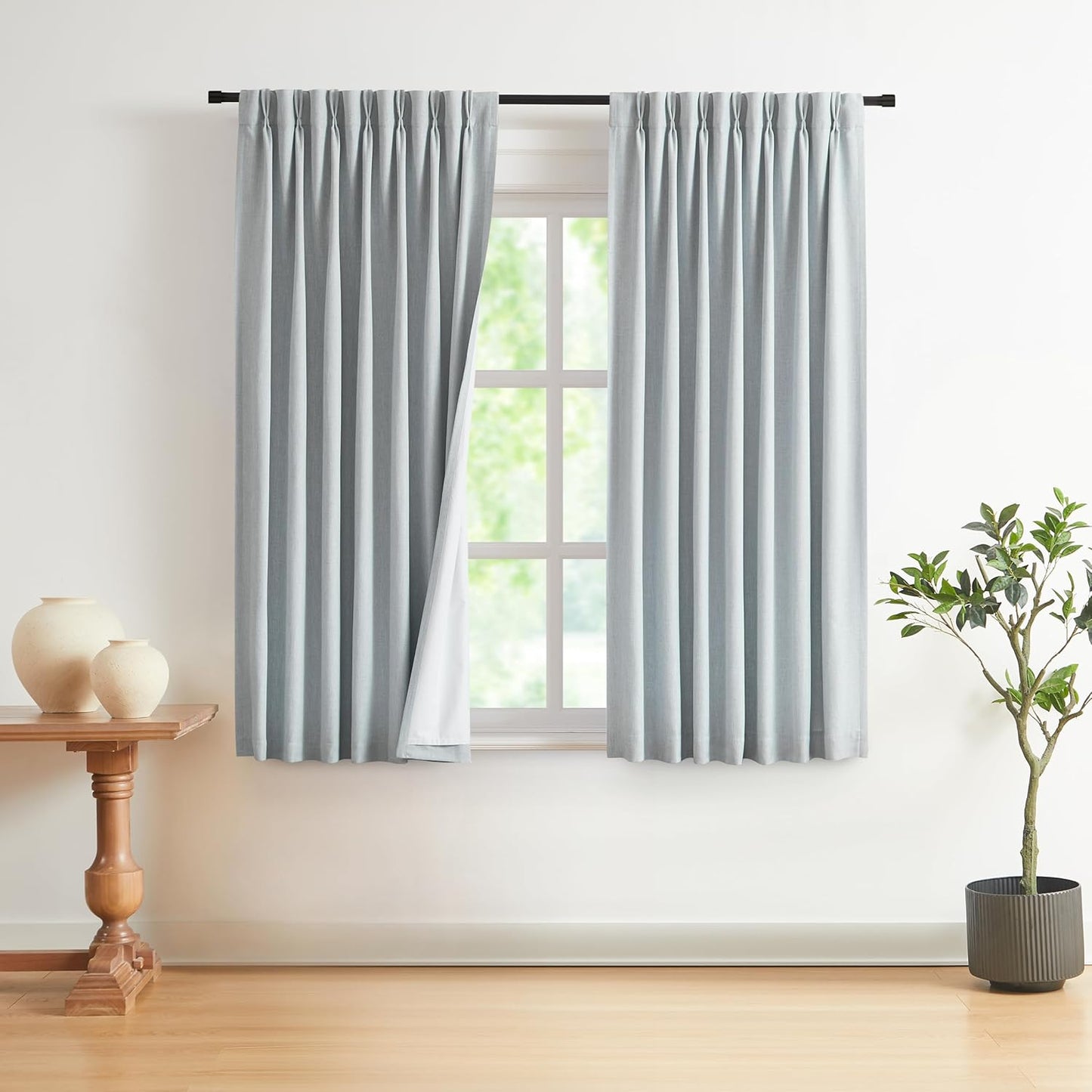 Vision Home Blackout Curtains 40x84" 2 Panels