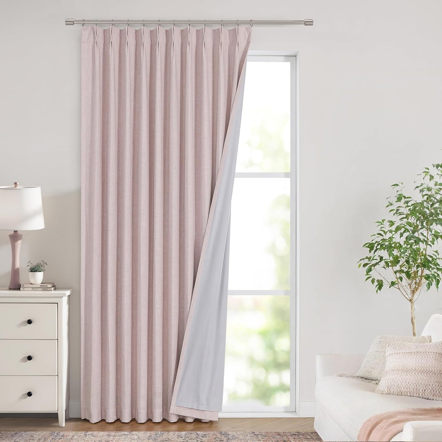 Vision Home Blackout Curtains 40x84" 2 Panels