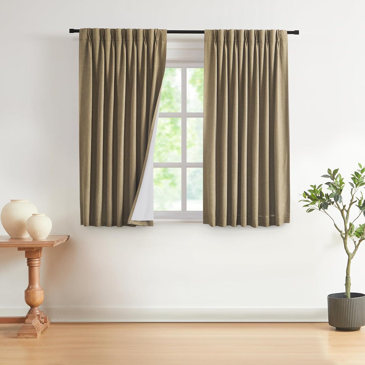 Vision Home Blackout Curtains 40x84" 2 Panels