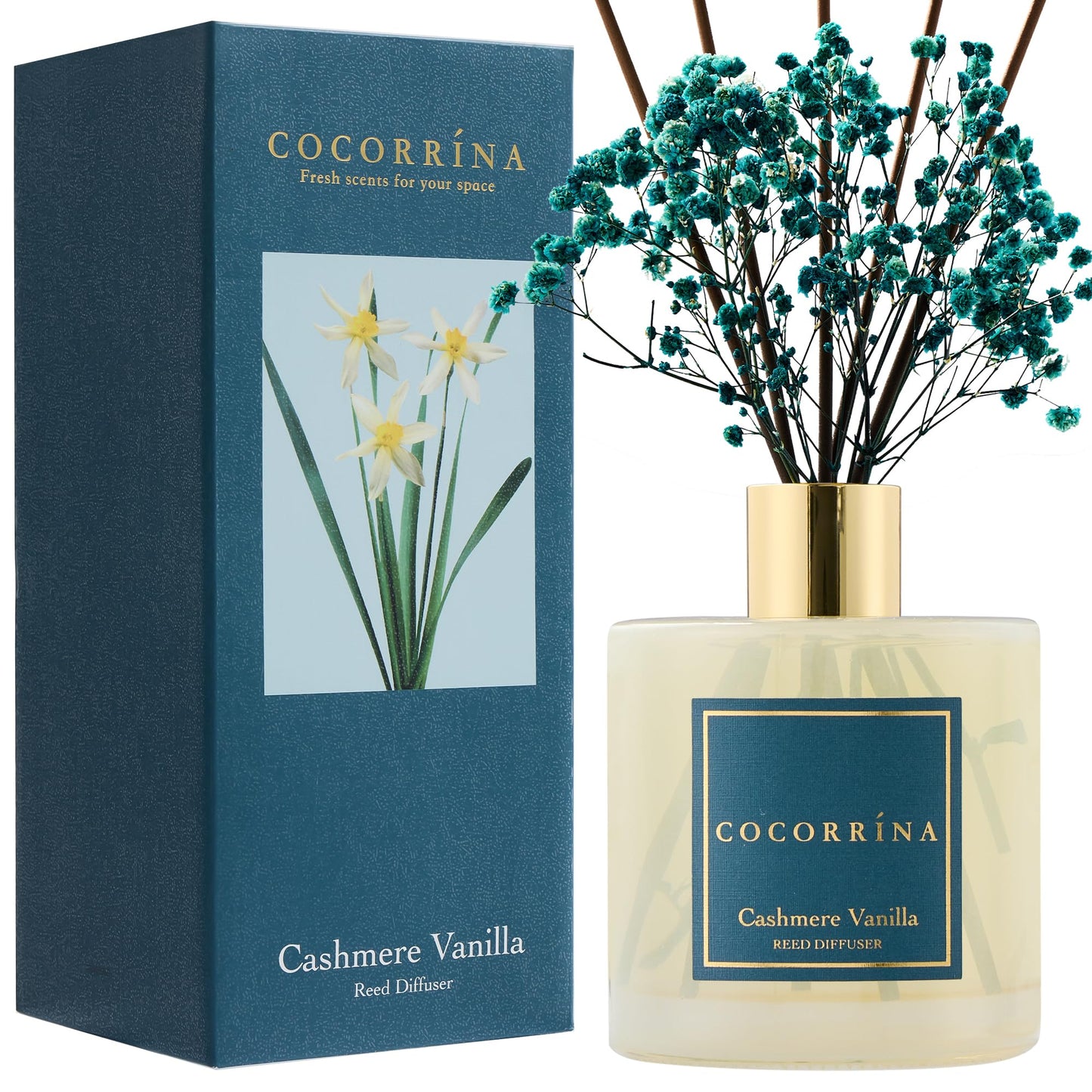 Cocorrína Clean Linen Reed Diffuser 6.7oz