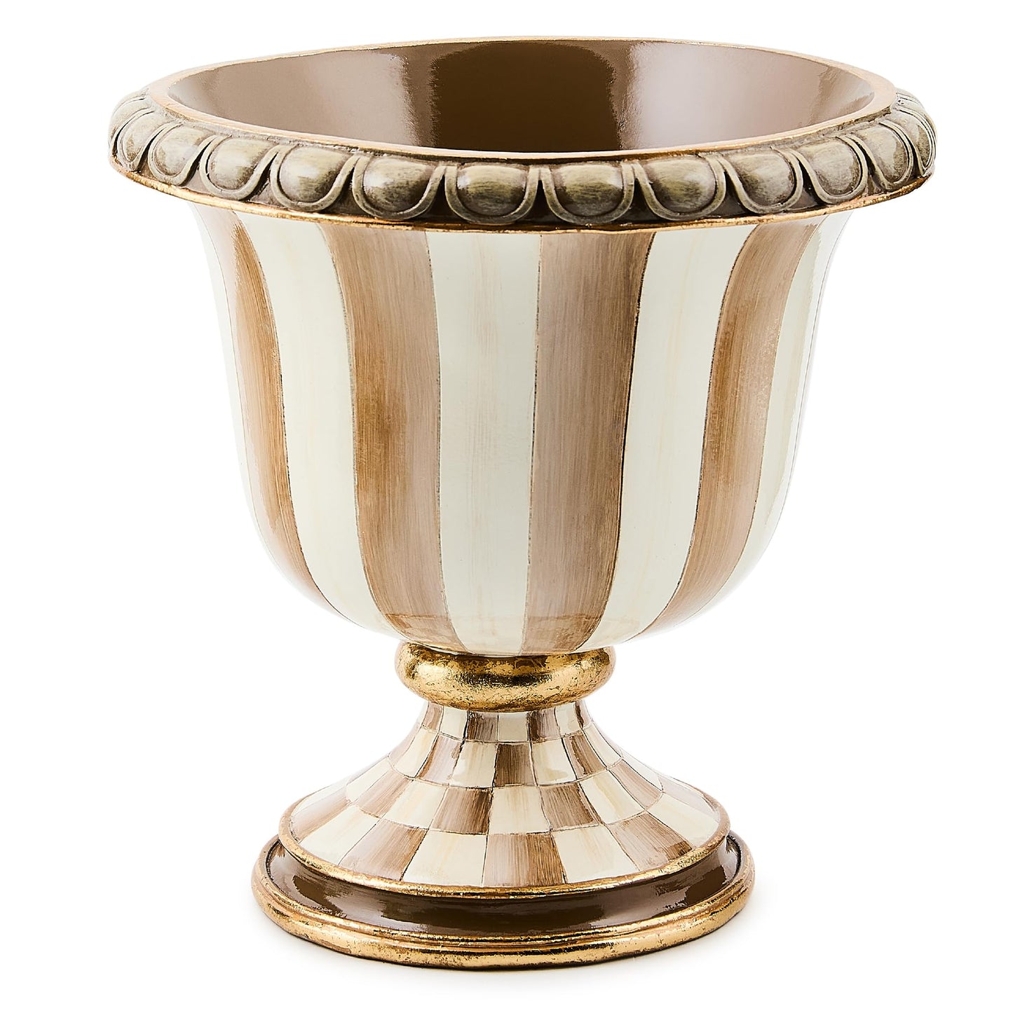 MACKENZIE-CHILDS Urn – Black & White
