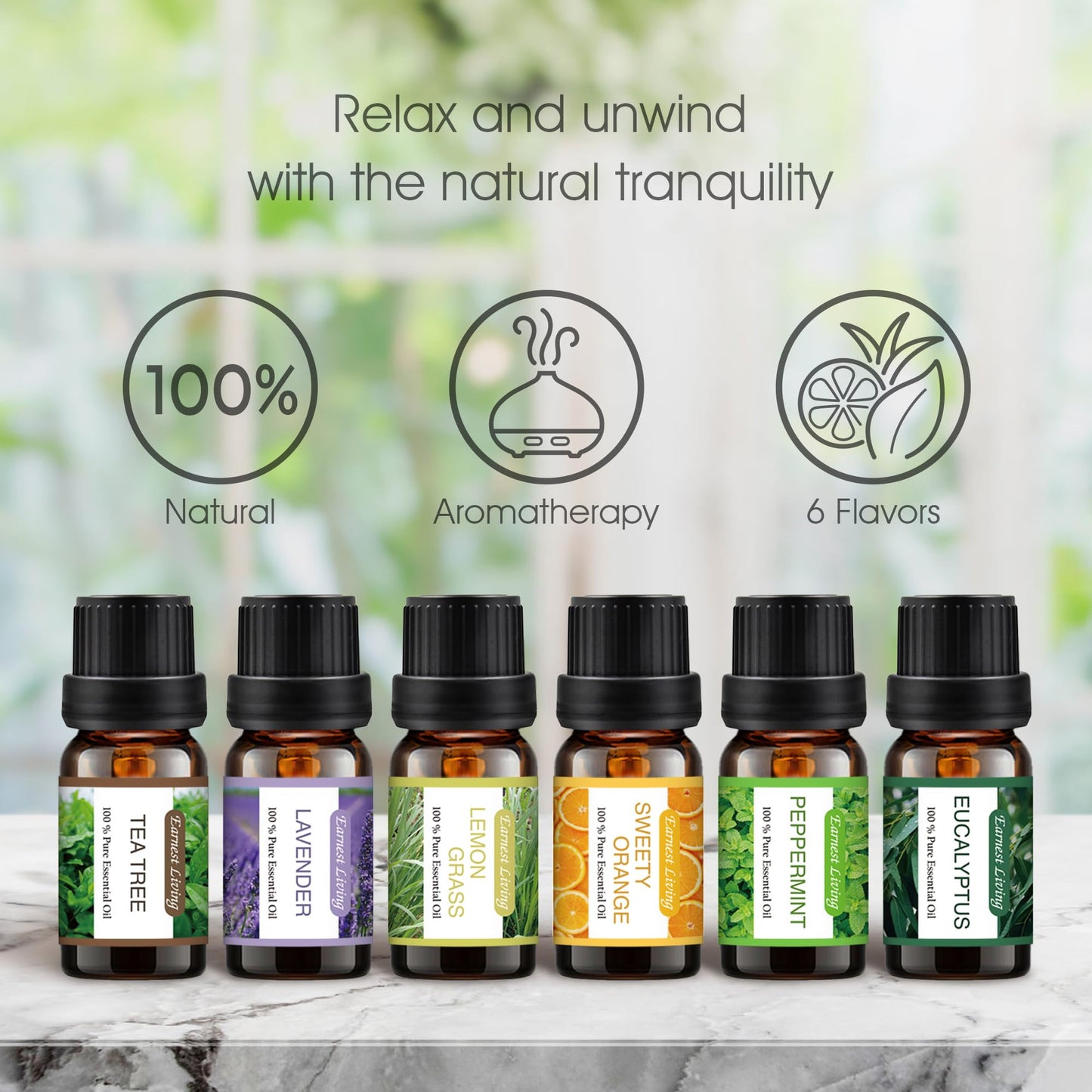 Earnest Living Ceramic Oil Diffuser 100ml