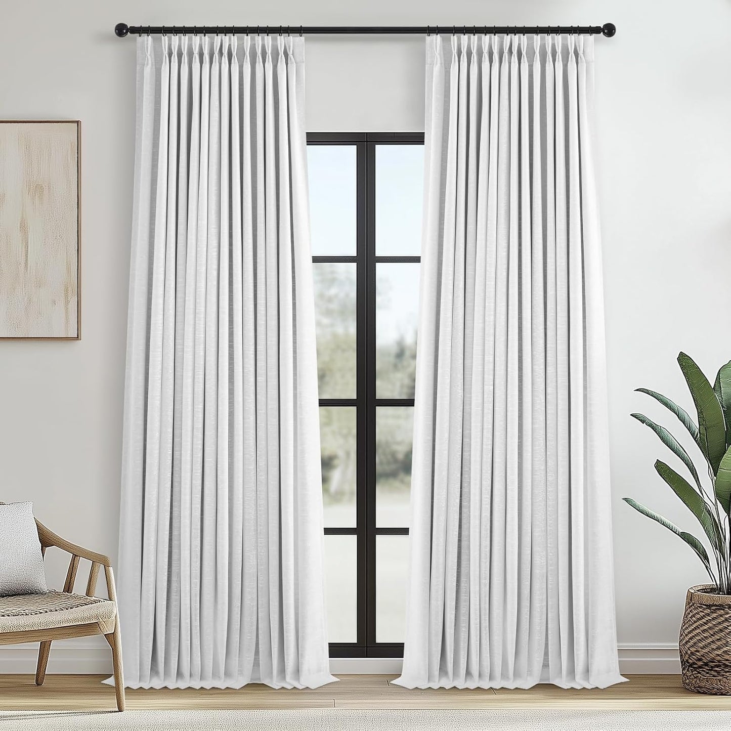 Topfinel Blackout Curtain 72x108, 1 Panel