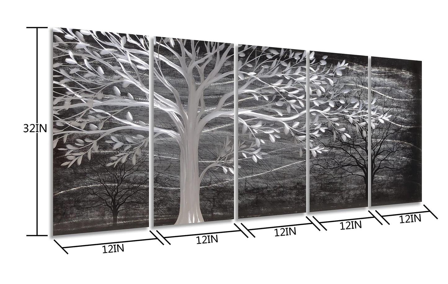Yihui Tree of Life Art – Silver