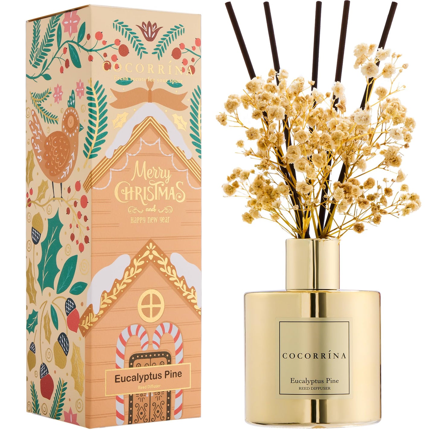 Cocorrína Clean Linen Reed Diffuser 6.7oz