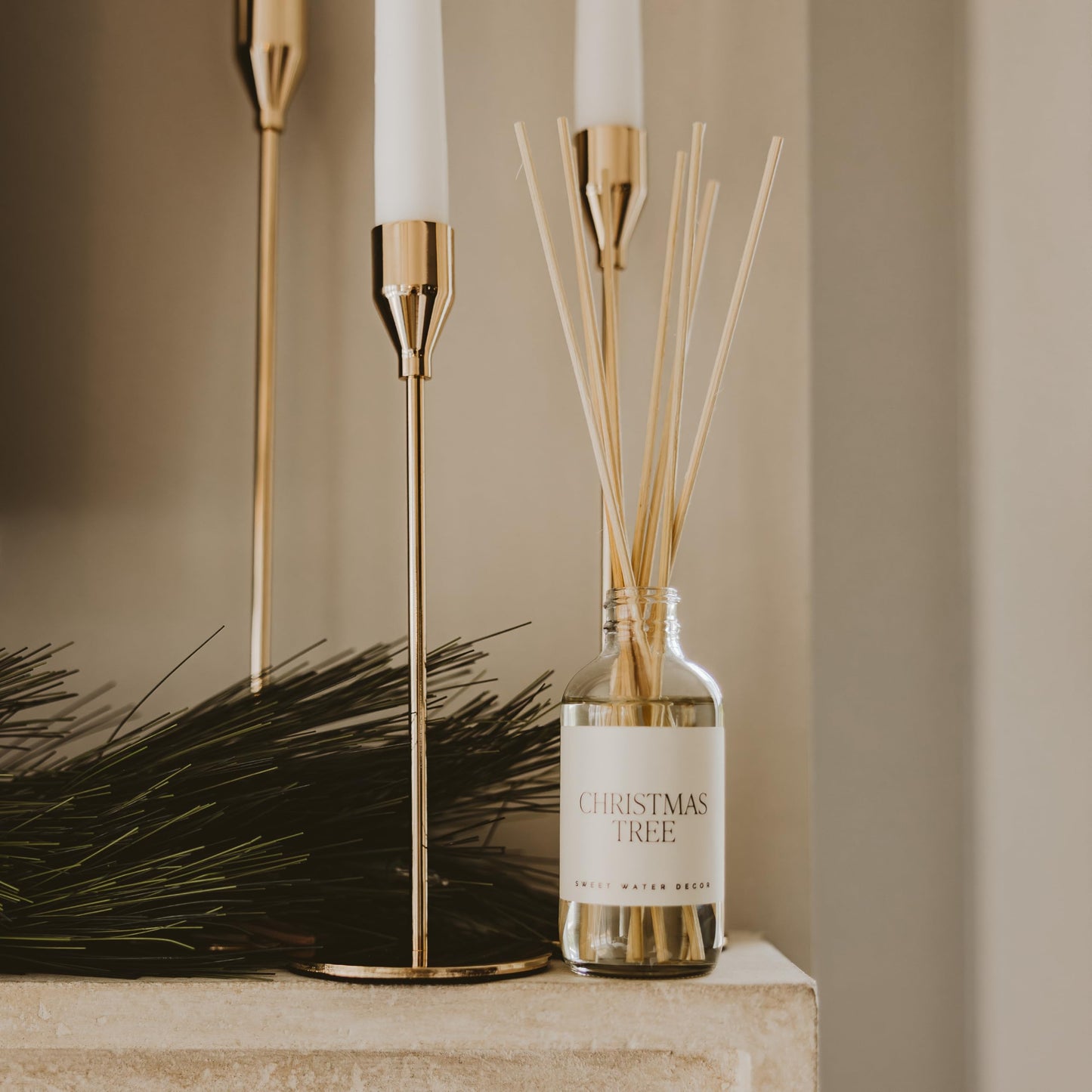 Sweet Water Decor Cashmere Vanilla Reed Diffuser – 3.5oz