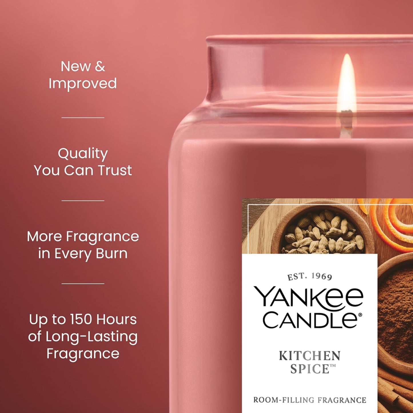 Yankee Candle Spiced Pumpkin, 22oz