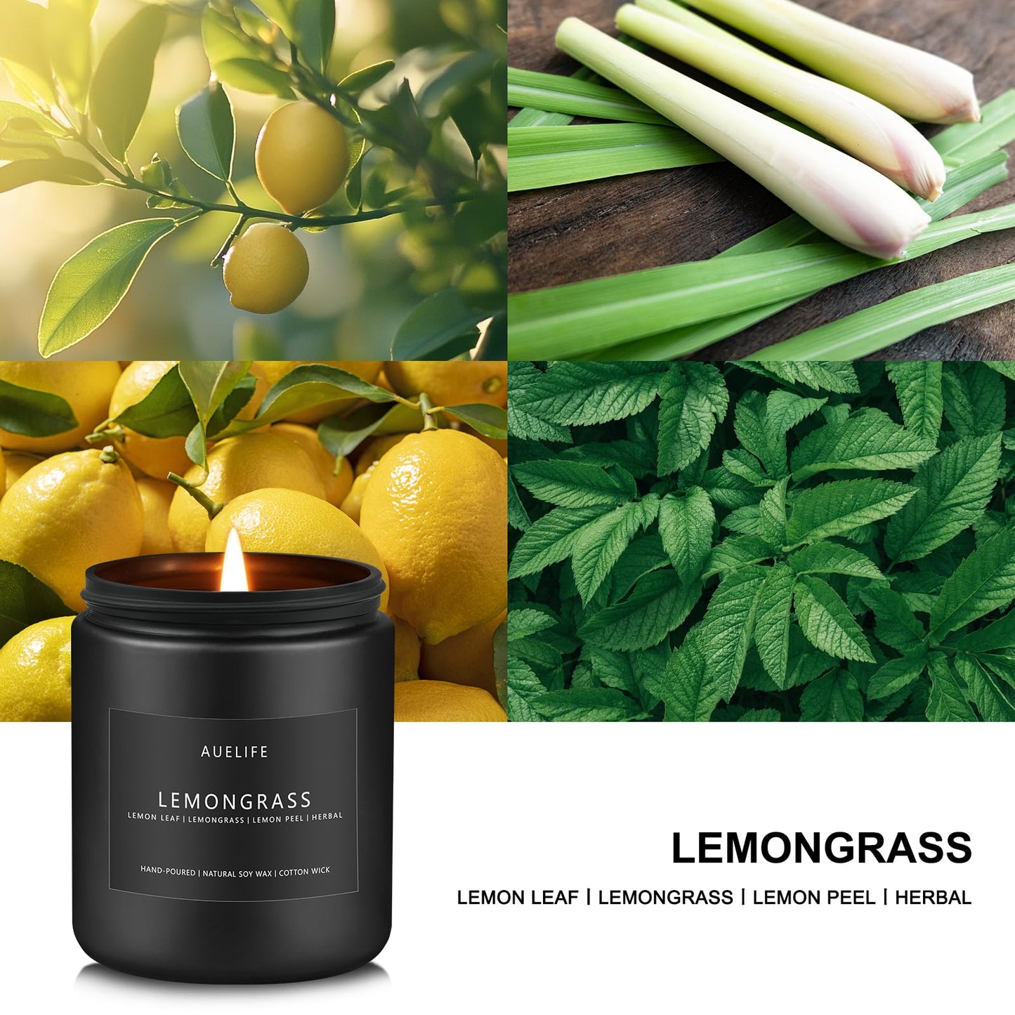 Men’s 4-Pack Scented Candle Set