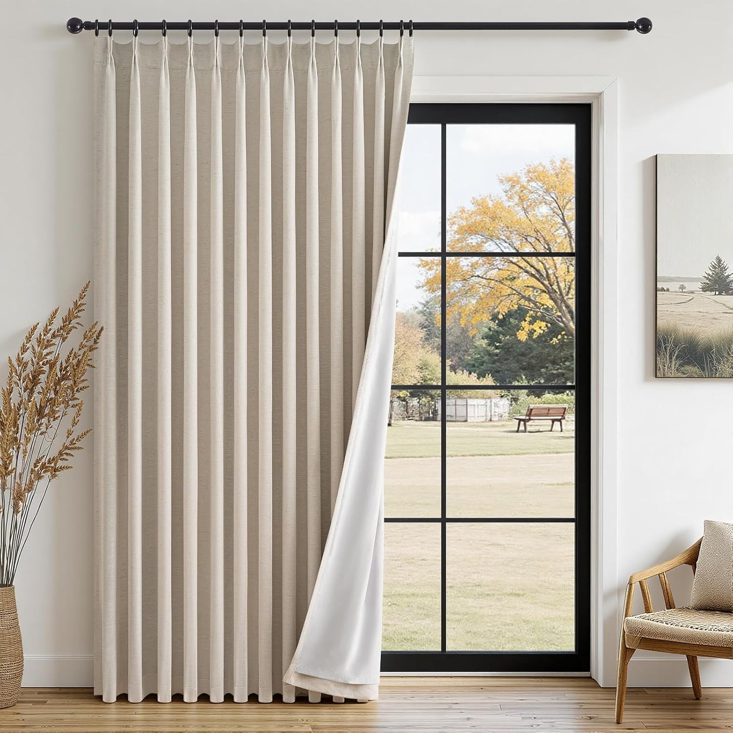Topfinel Blackout Curtain 72x108, 1 Panel