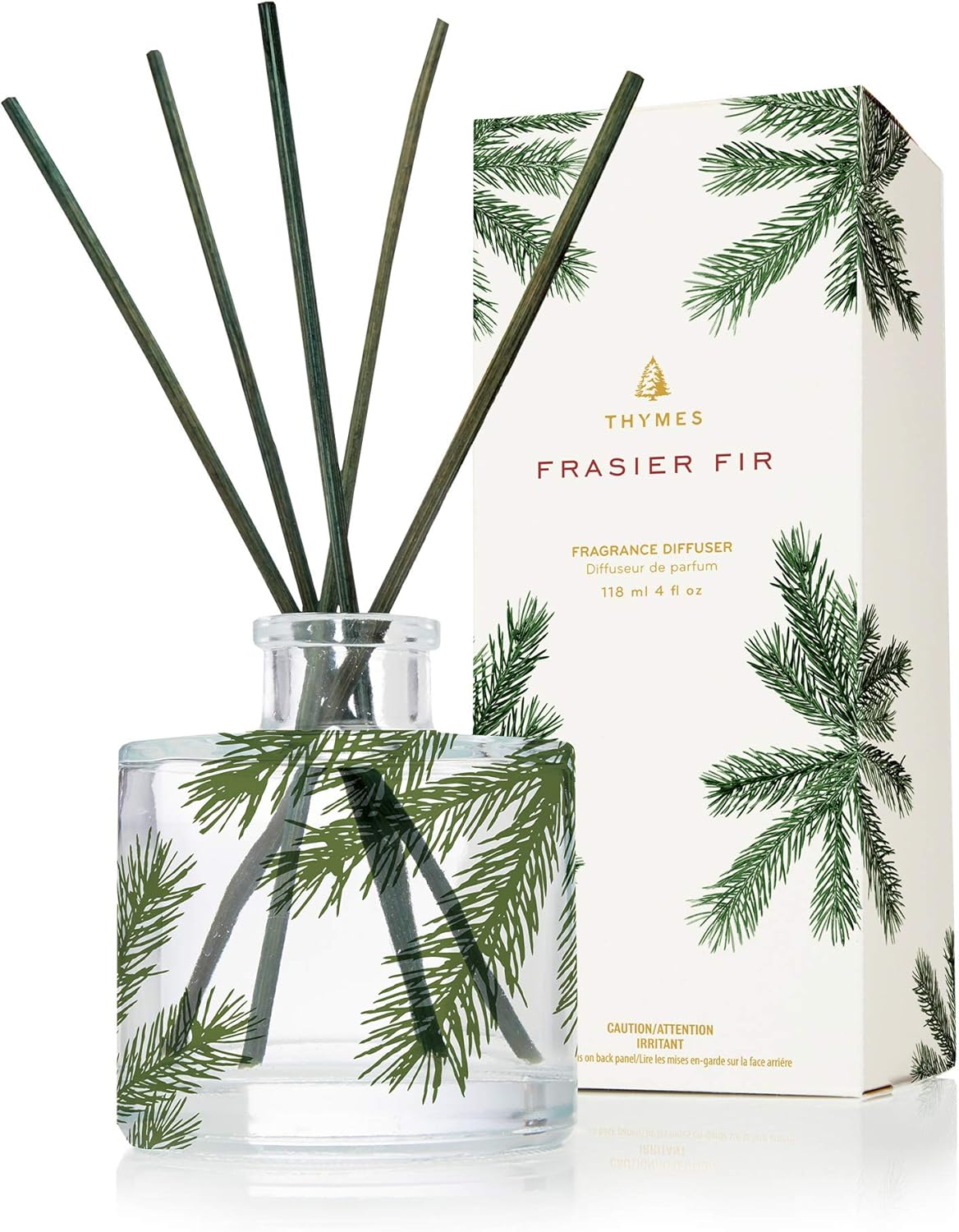 Thymes Frasier Fir Reed Diffuser, 4oz