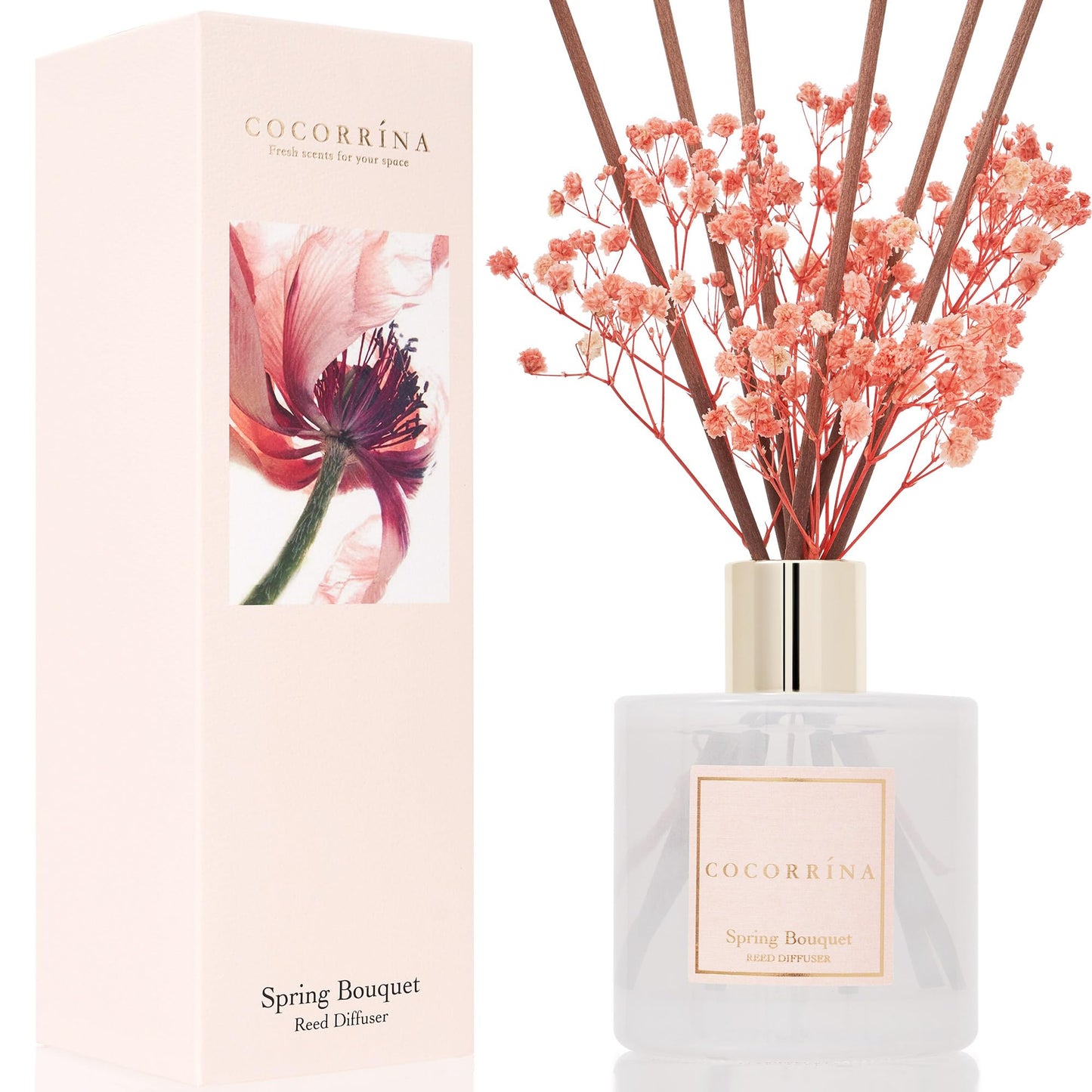 Cocorrína Clean Linen Reed Diffuser 6.7oz